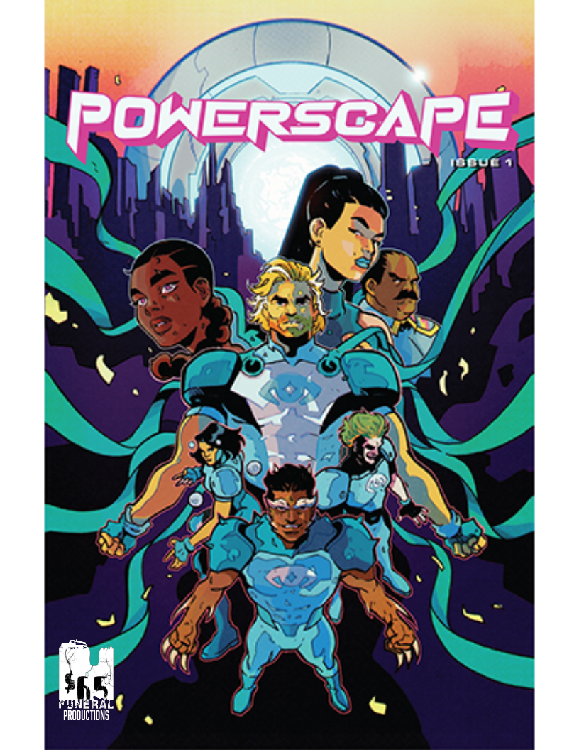 Powerscape Issue 1 comic cover