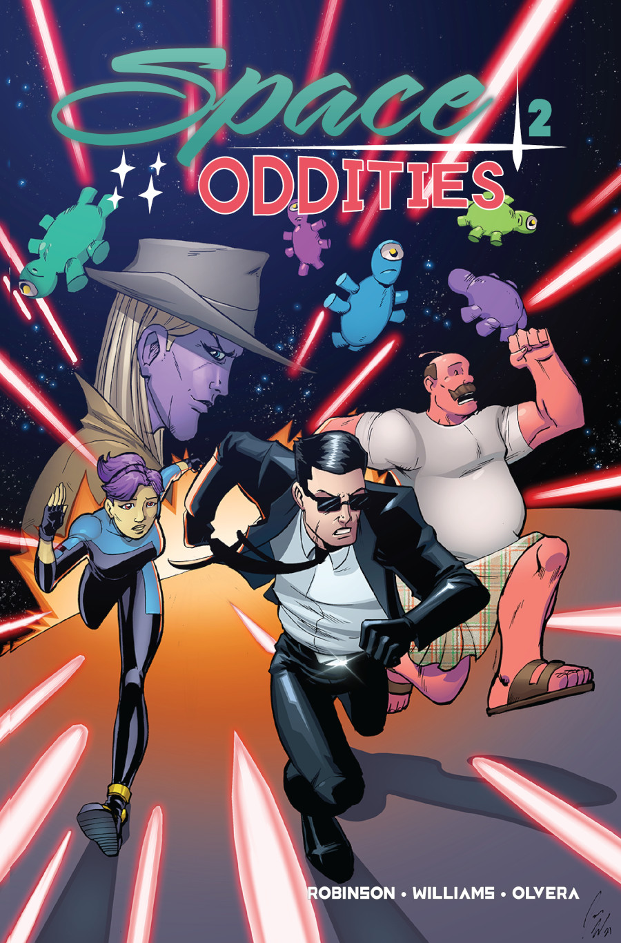 Space Oddities #2 comic cover