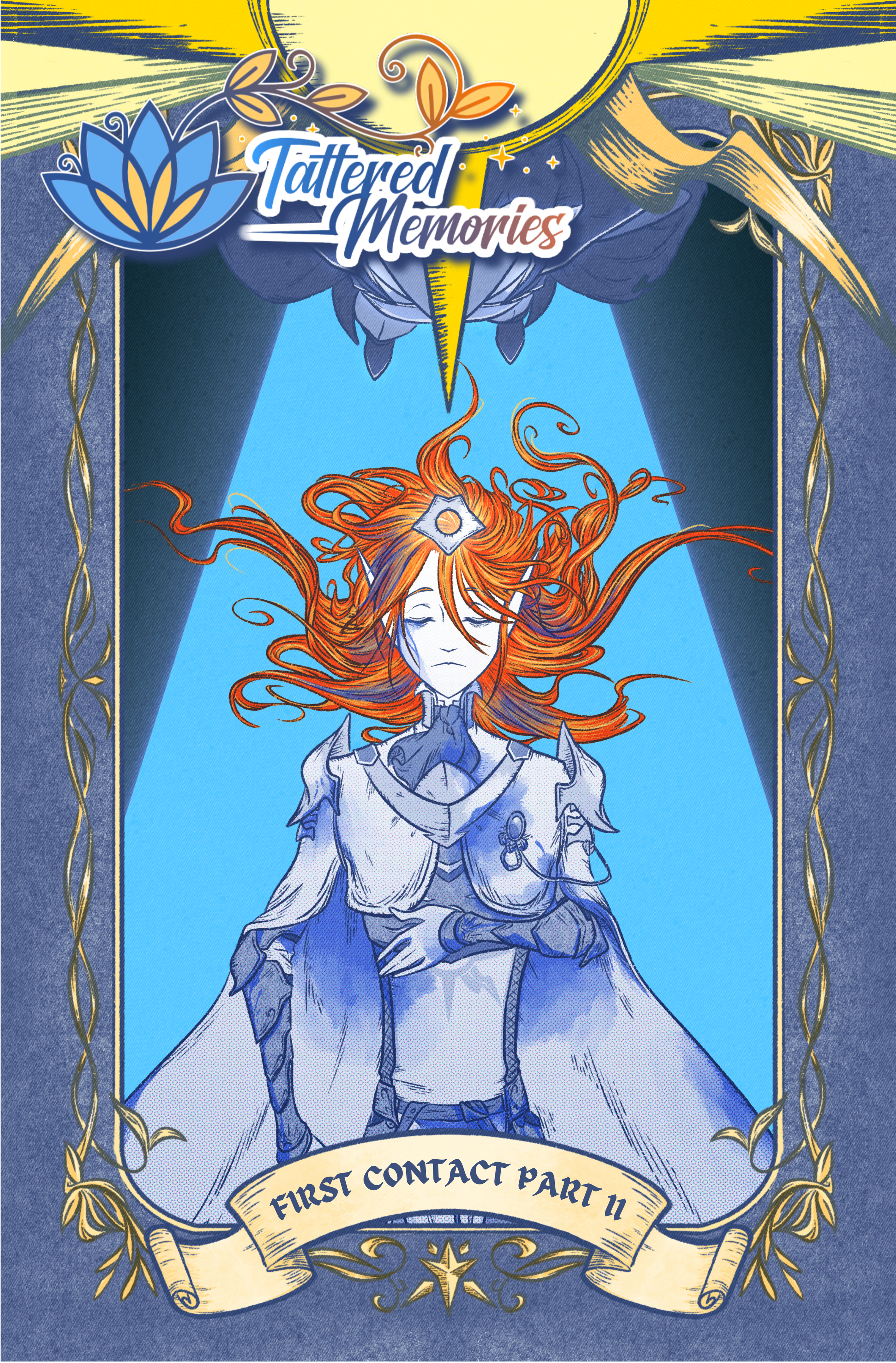 Tattered Memories: First Contact (Part II) comic cover