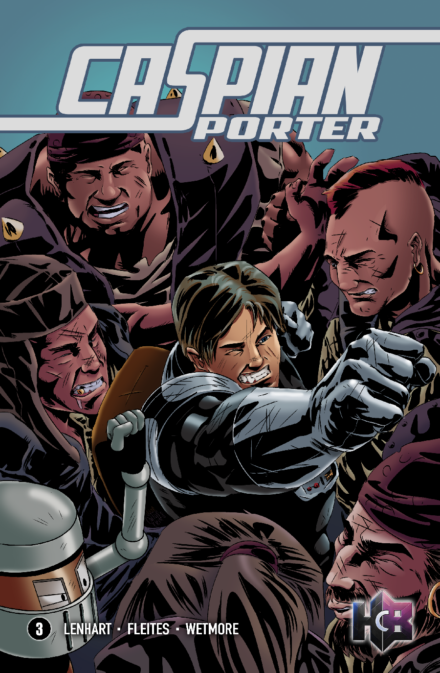 Caspian Porter #3 comic cover