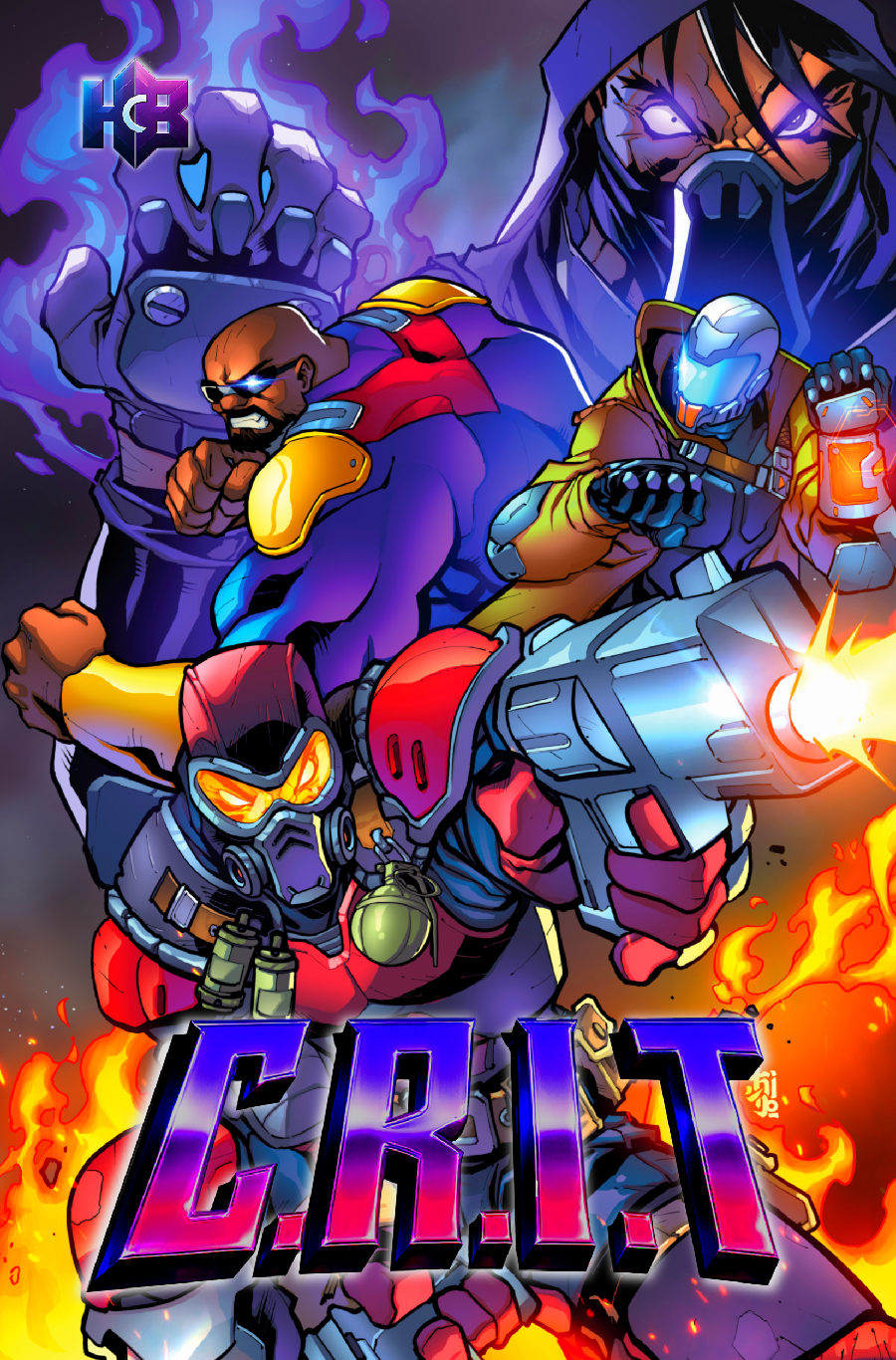 C.R.I.T #6 Operational Misconduct comic cover