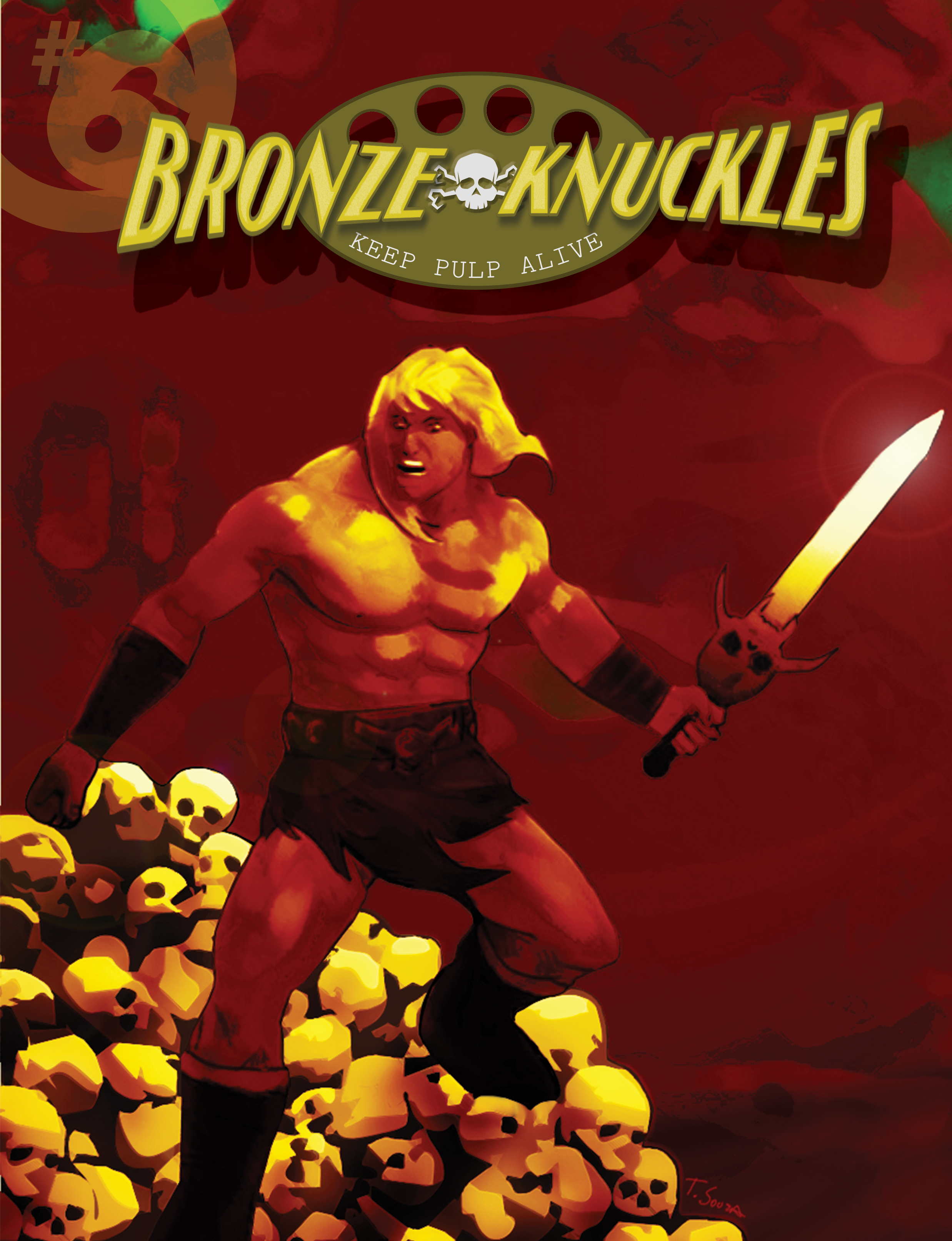 Bronze Knuckles #6 comic cover