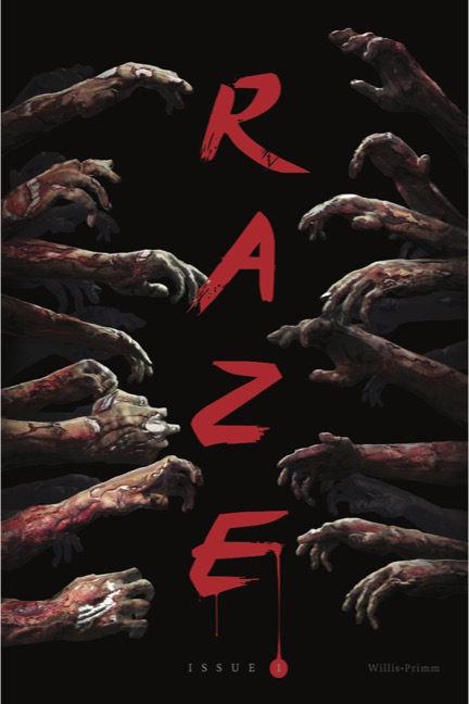Raze issue #1 comic cover