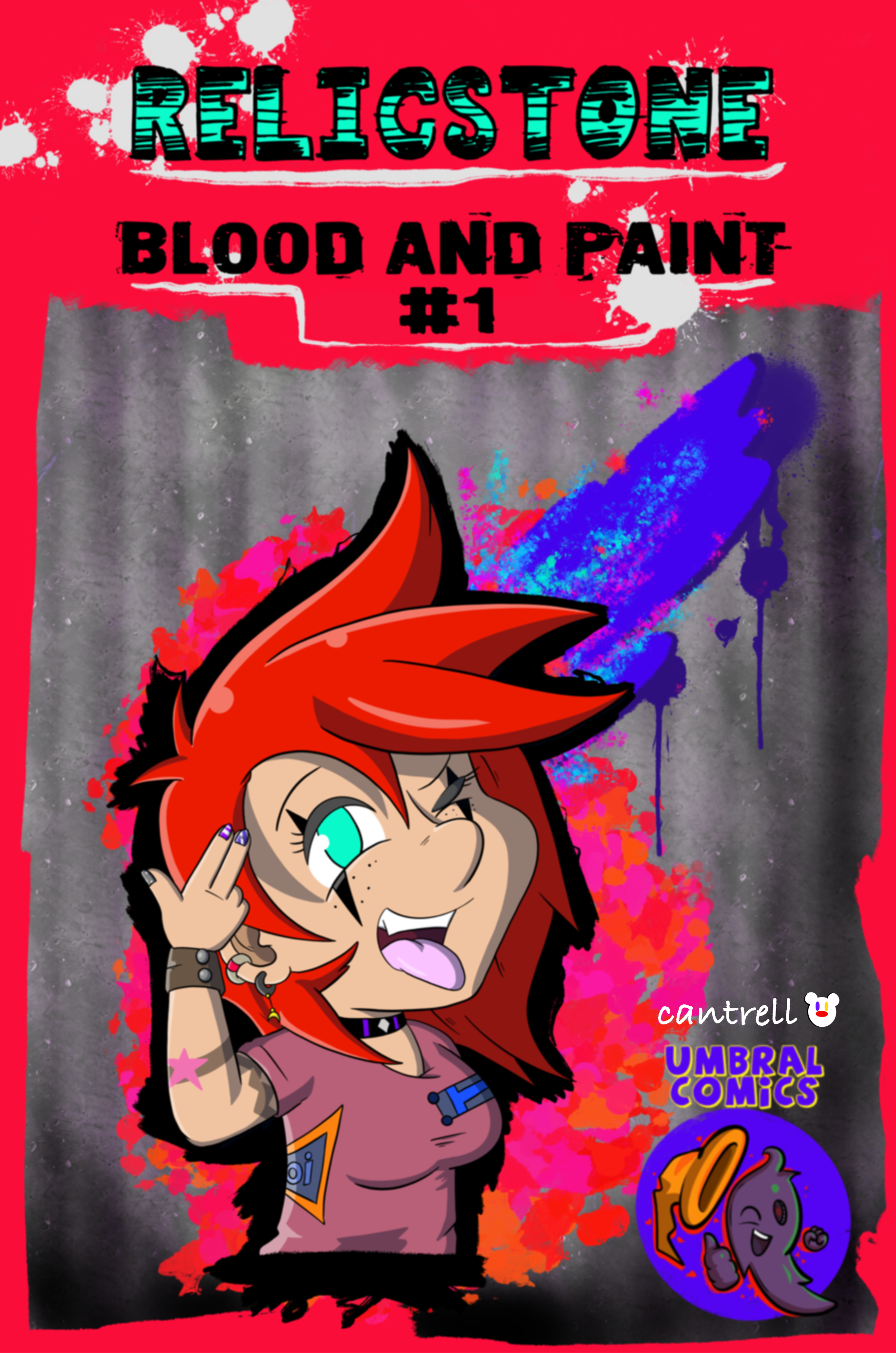 Relicstone: Blood and Paint #1 comic cover