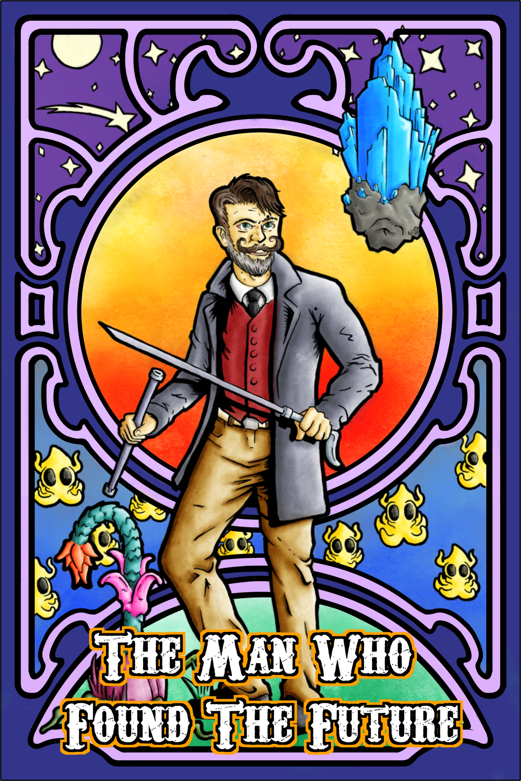 The Man Who Found the Future comic cover