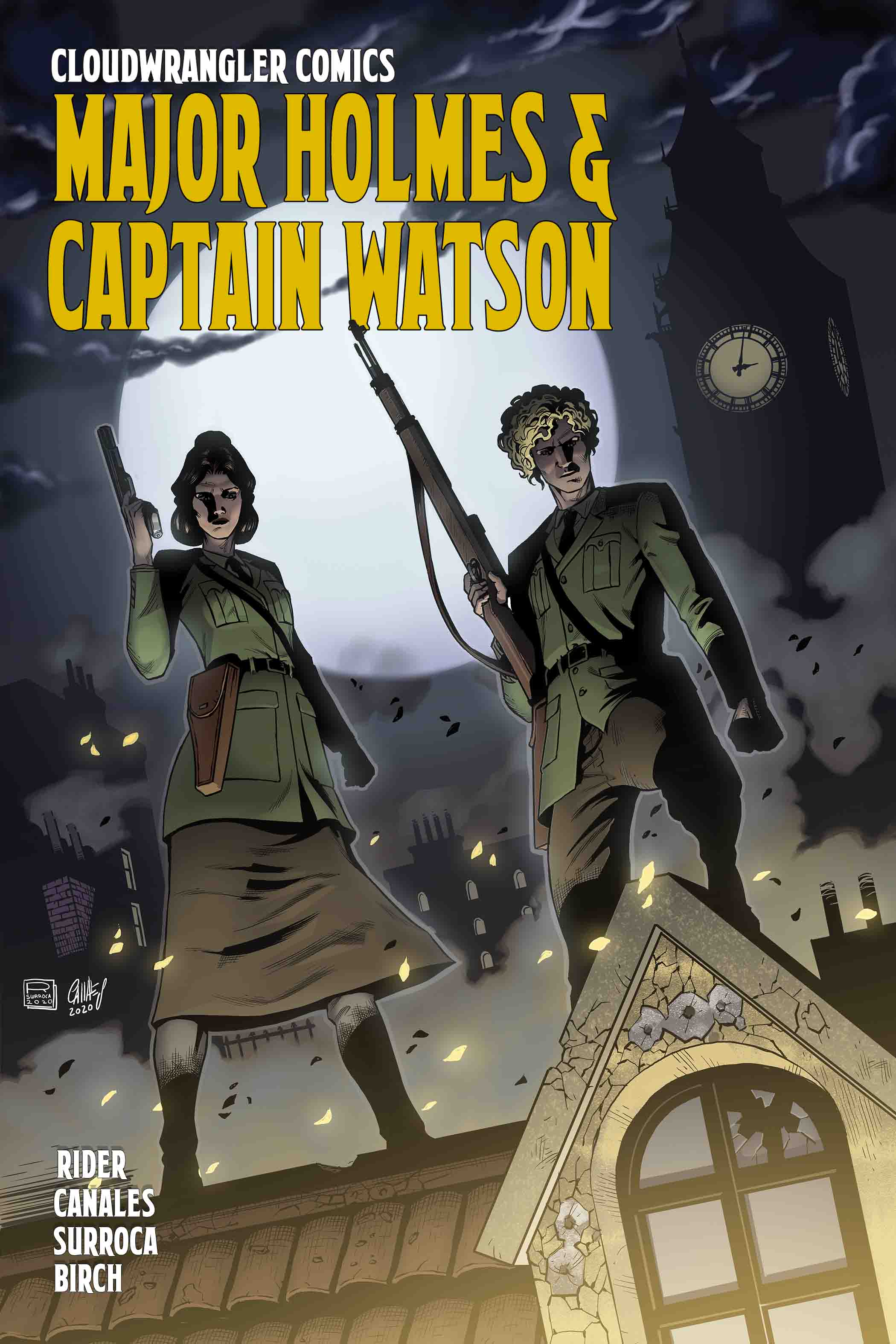 Major Holmes & Captain Watson #1 comic cover