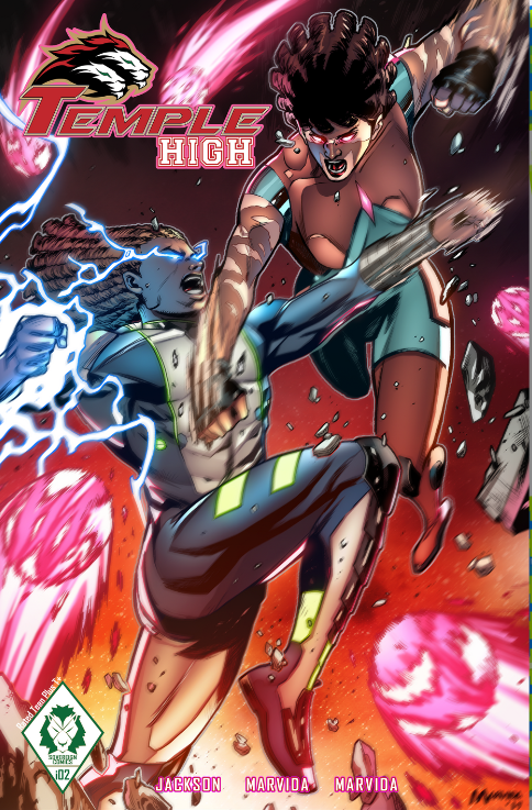 TEMPLE High i02 comic cover