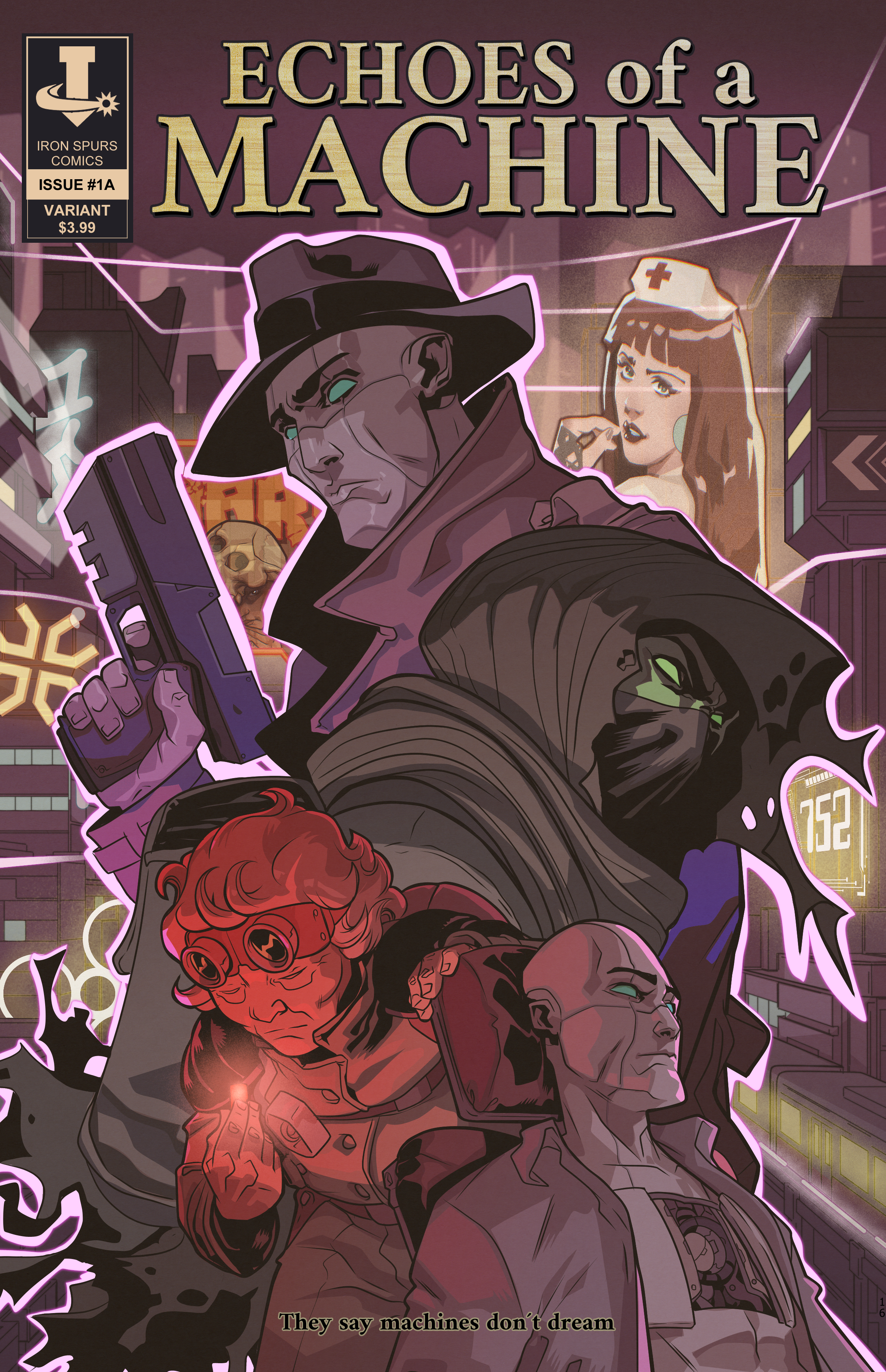 Echoes of a Machine comic cover