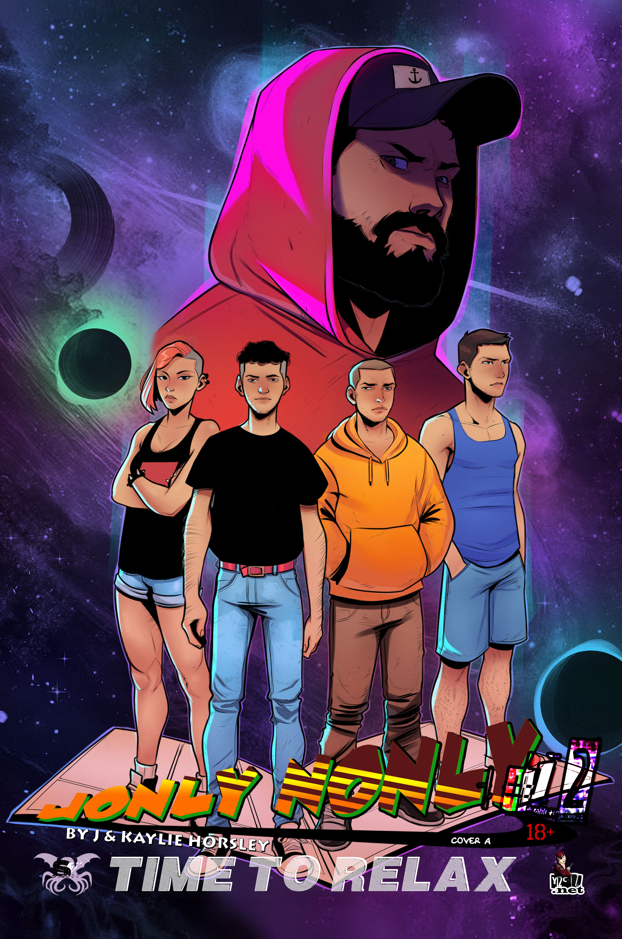 Jonly Nonly #12 - Time to Relax comic cover