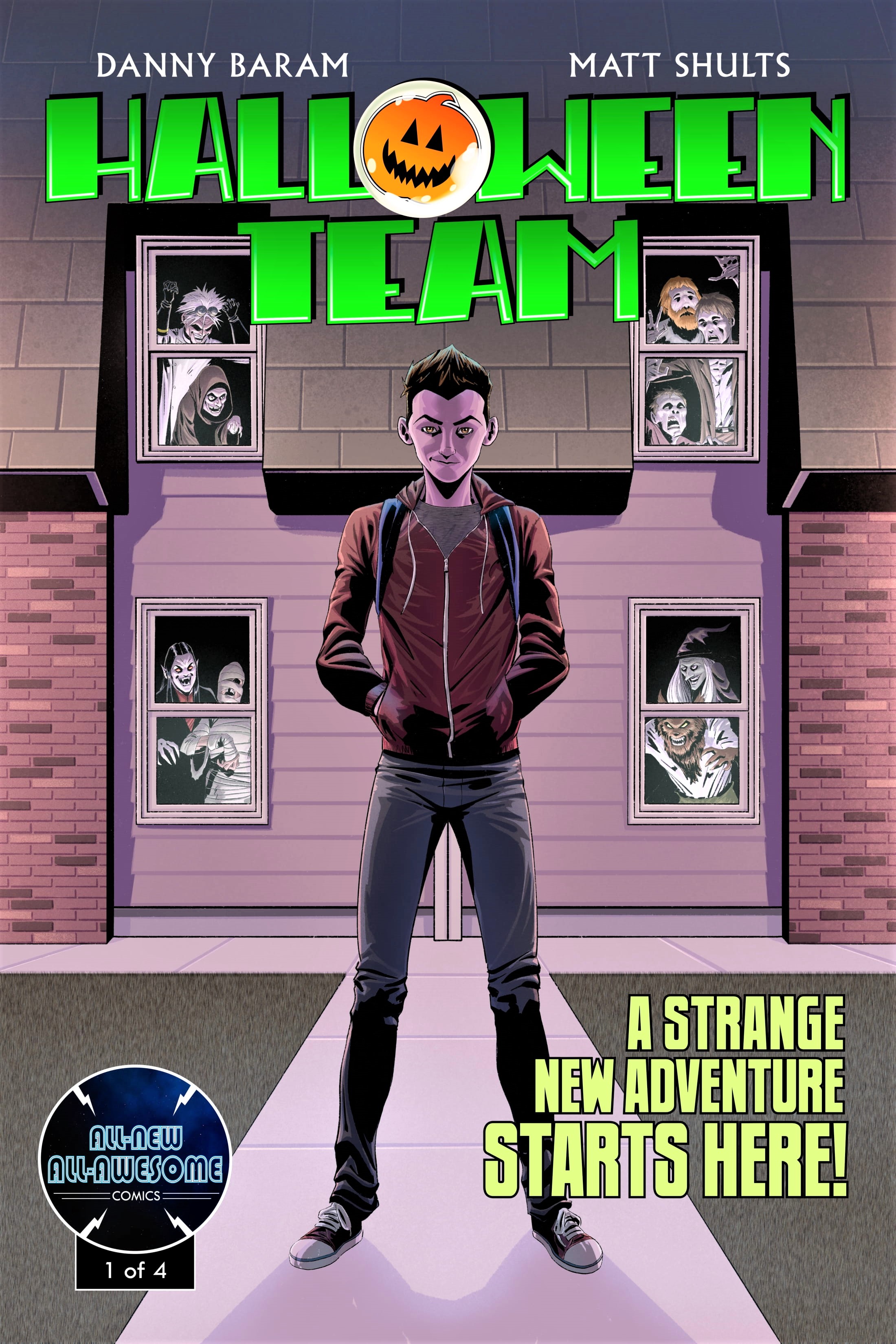 Halloween Team #1 comic cover