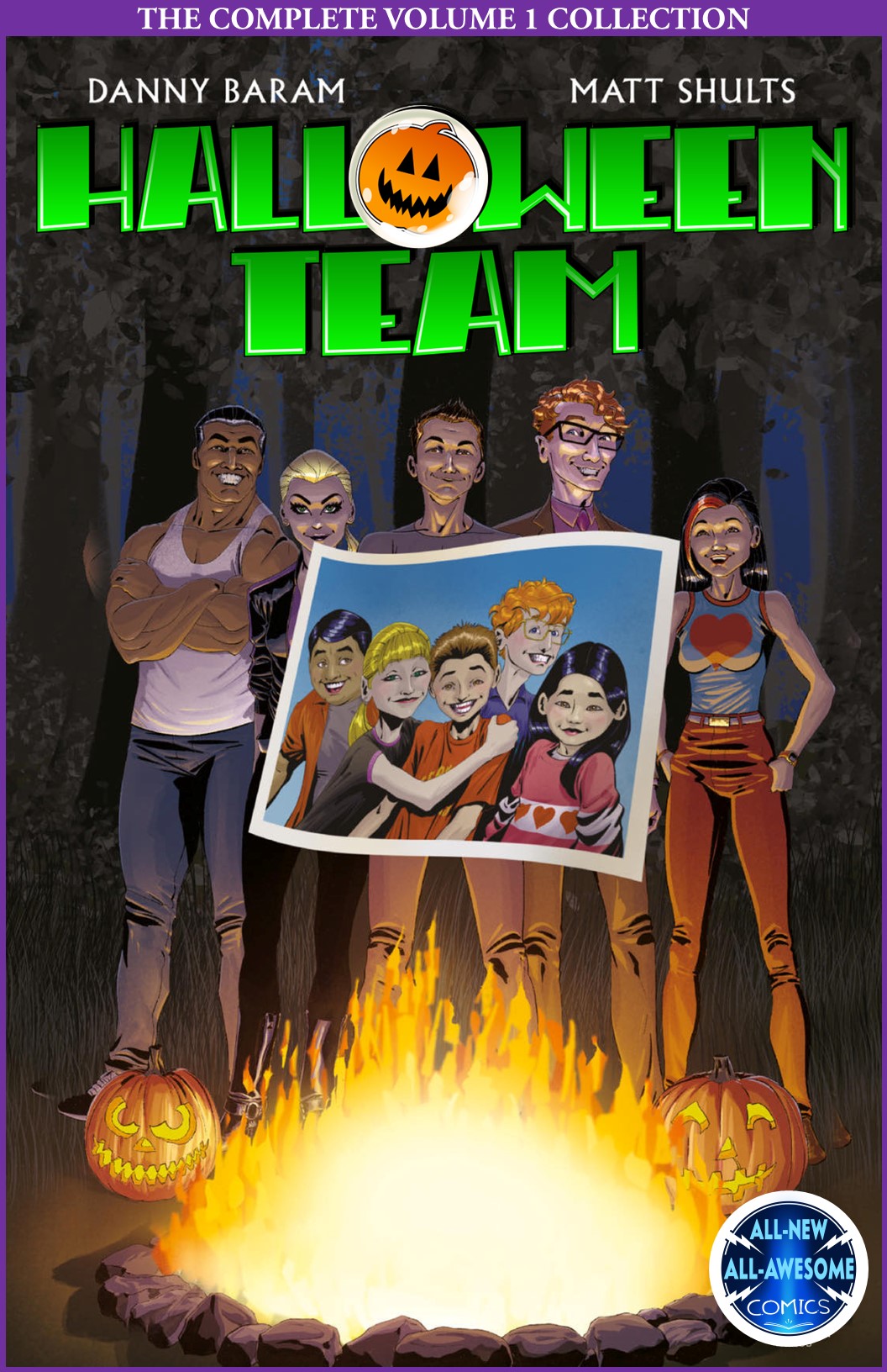 Halloween Team - The Complete Collection comic cover