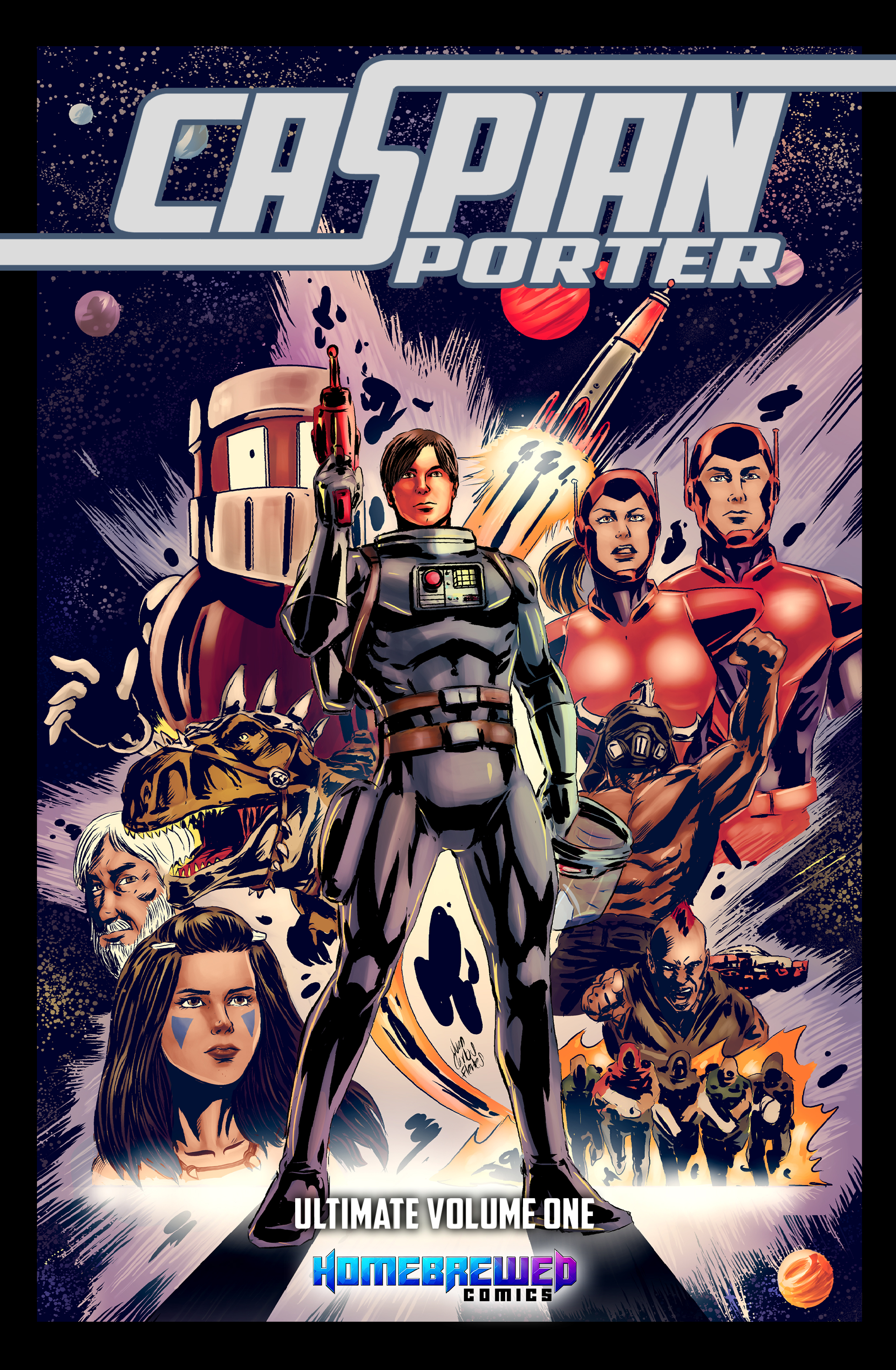 Caspian Porter: Ultimate Volume One comic cover