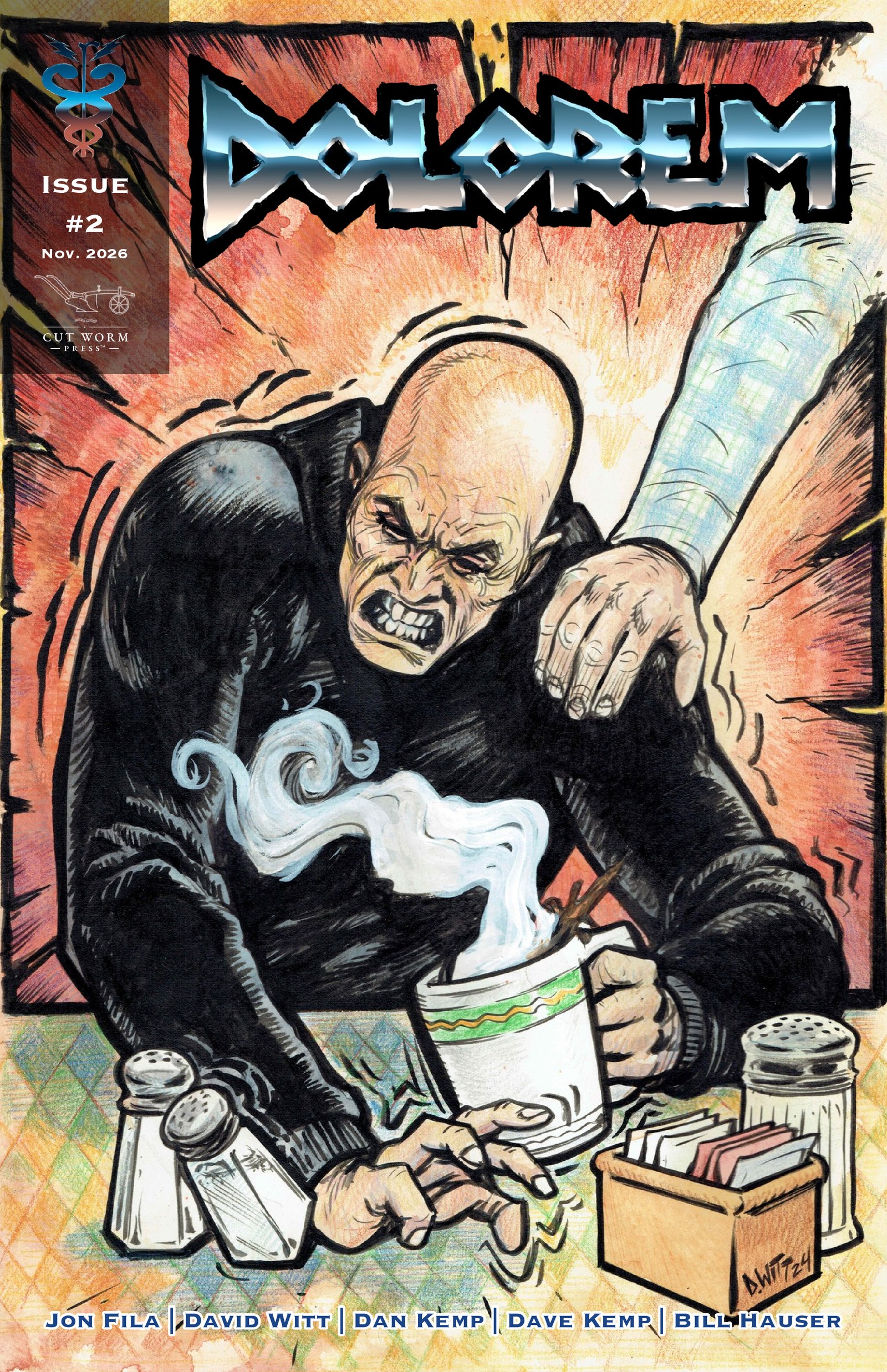 Dolorem 2 - Divinum Sedare Dolorem comic cover