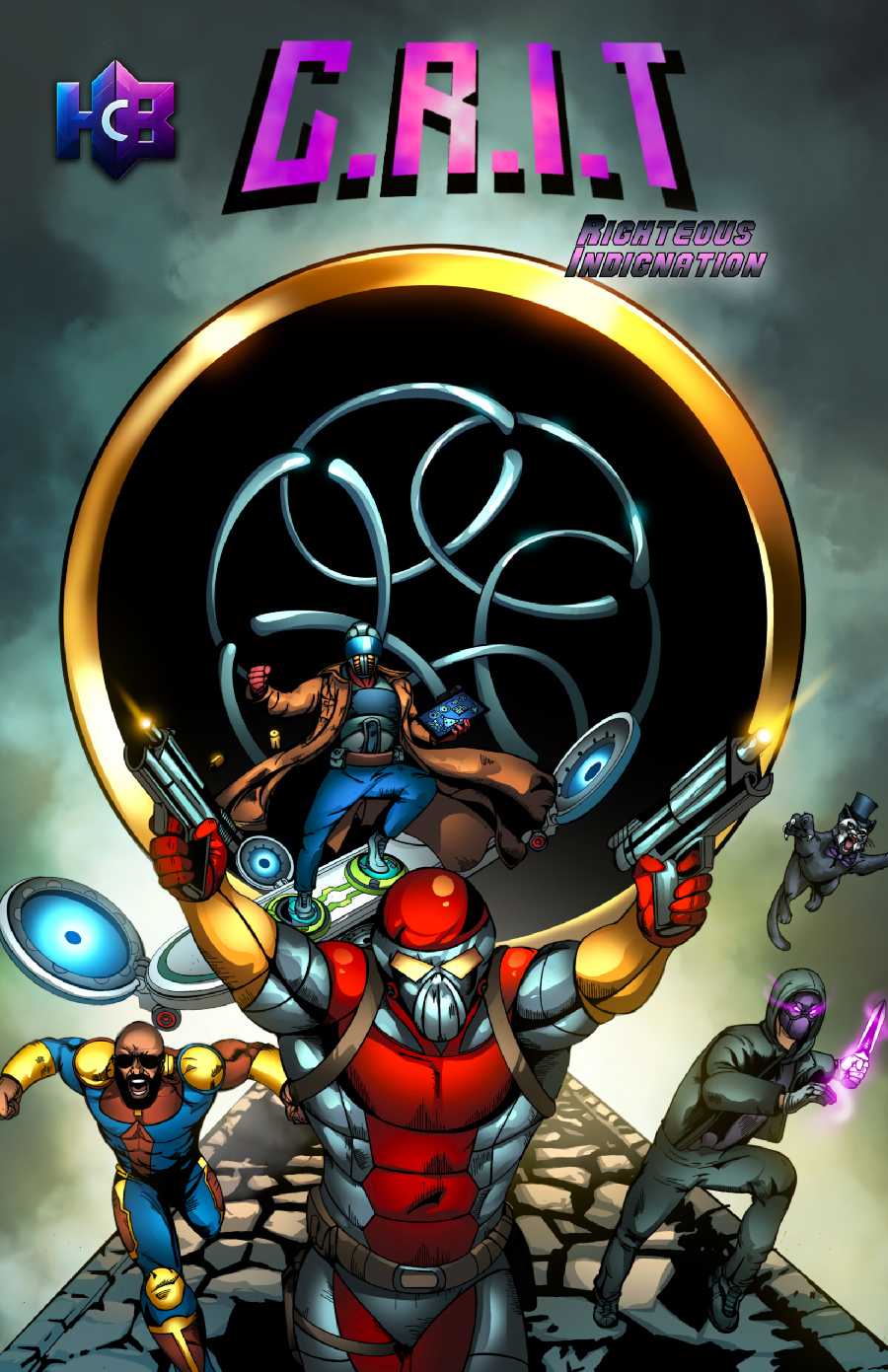 C.R.I.T #1 Righteous Indignation comic cover