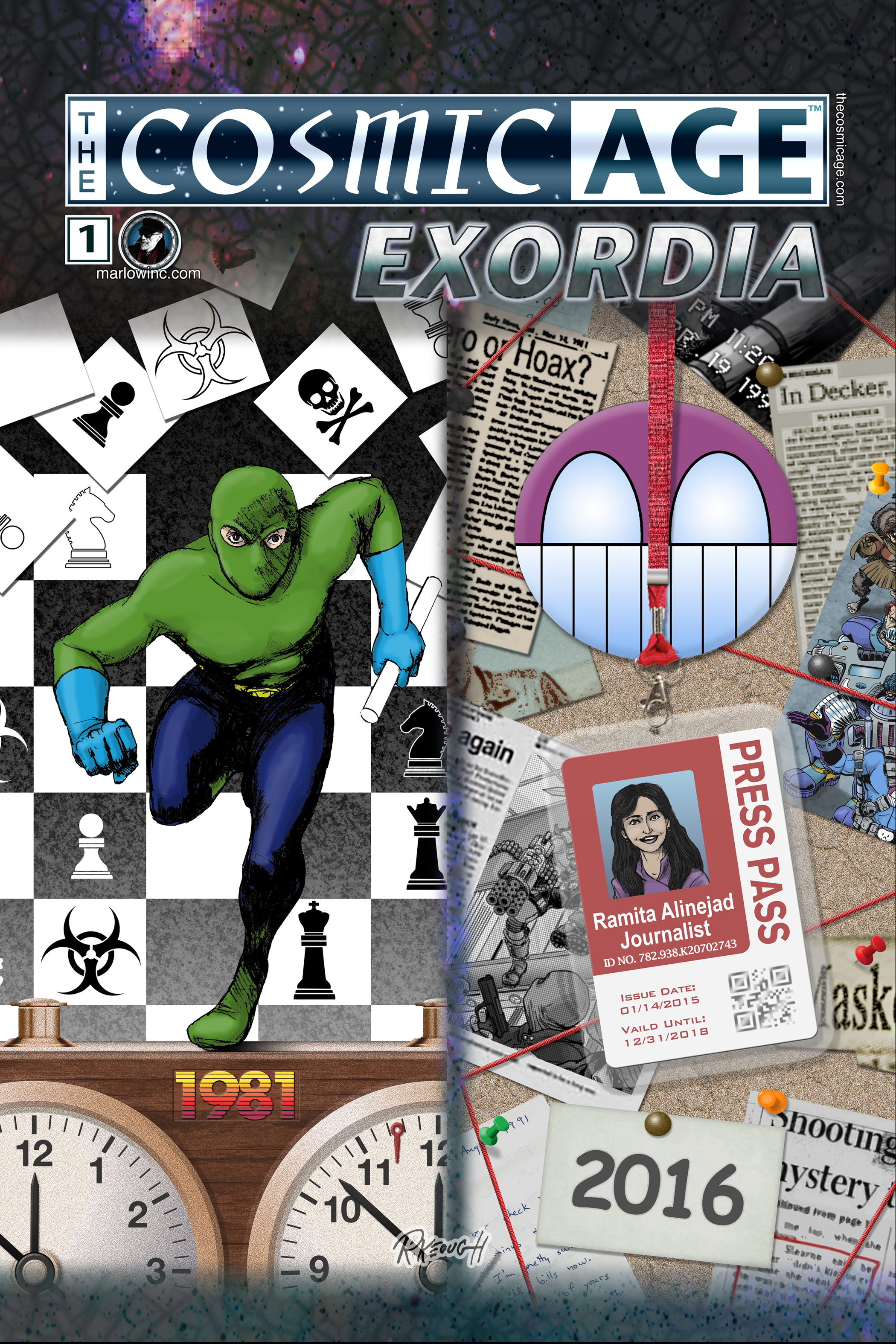 The Cosmic Age #1 comic cover