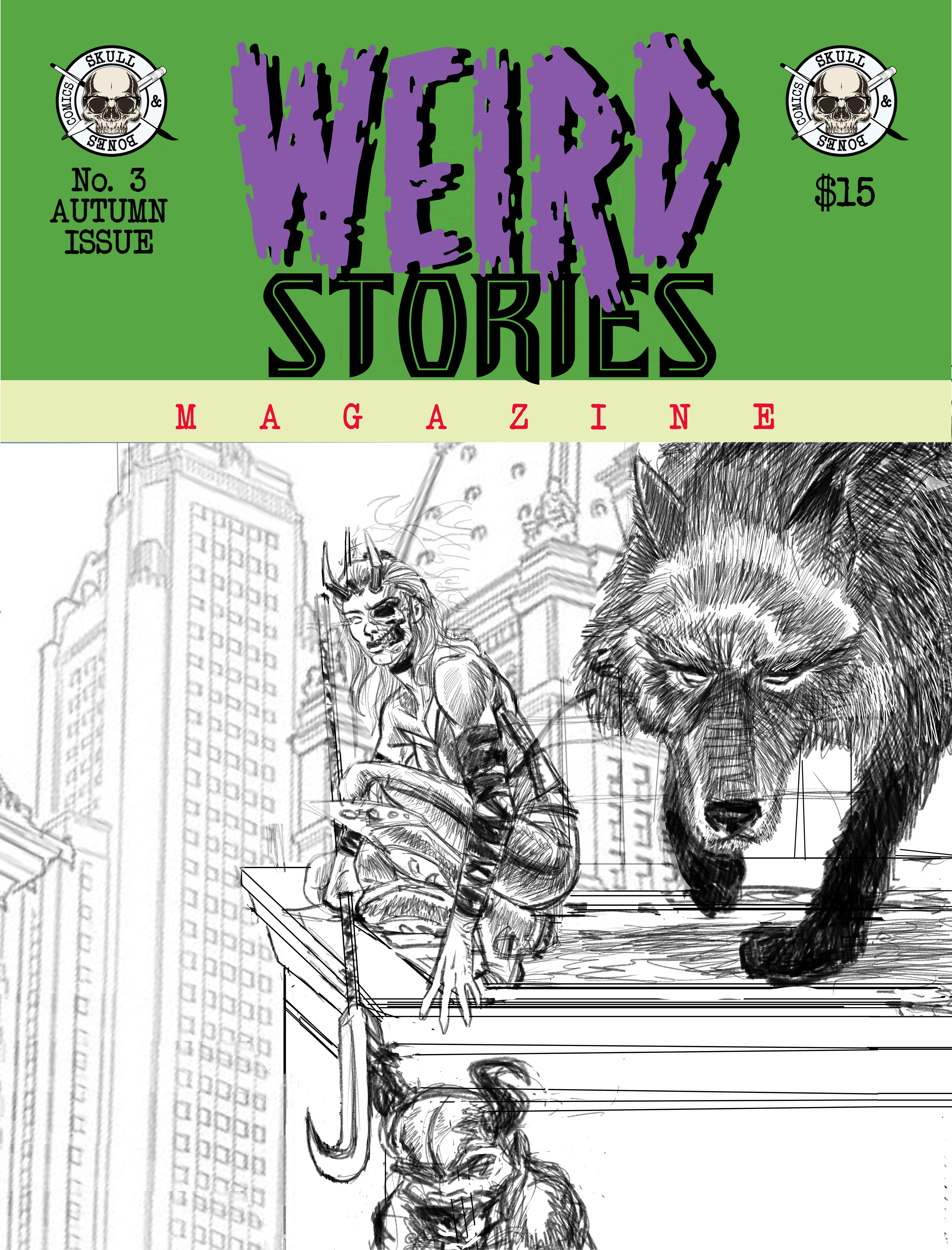 Weird Stories vol 3 comic cover