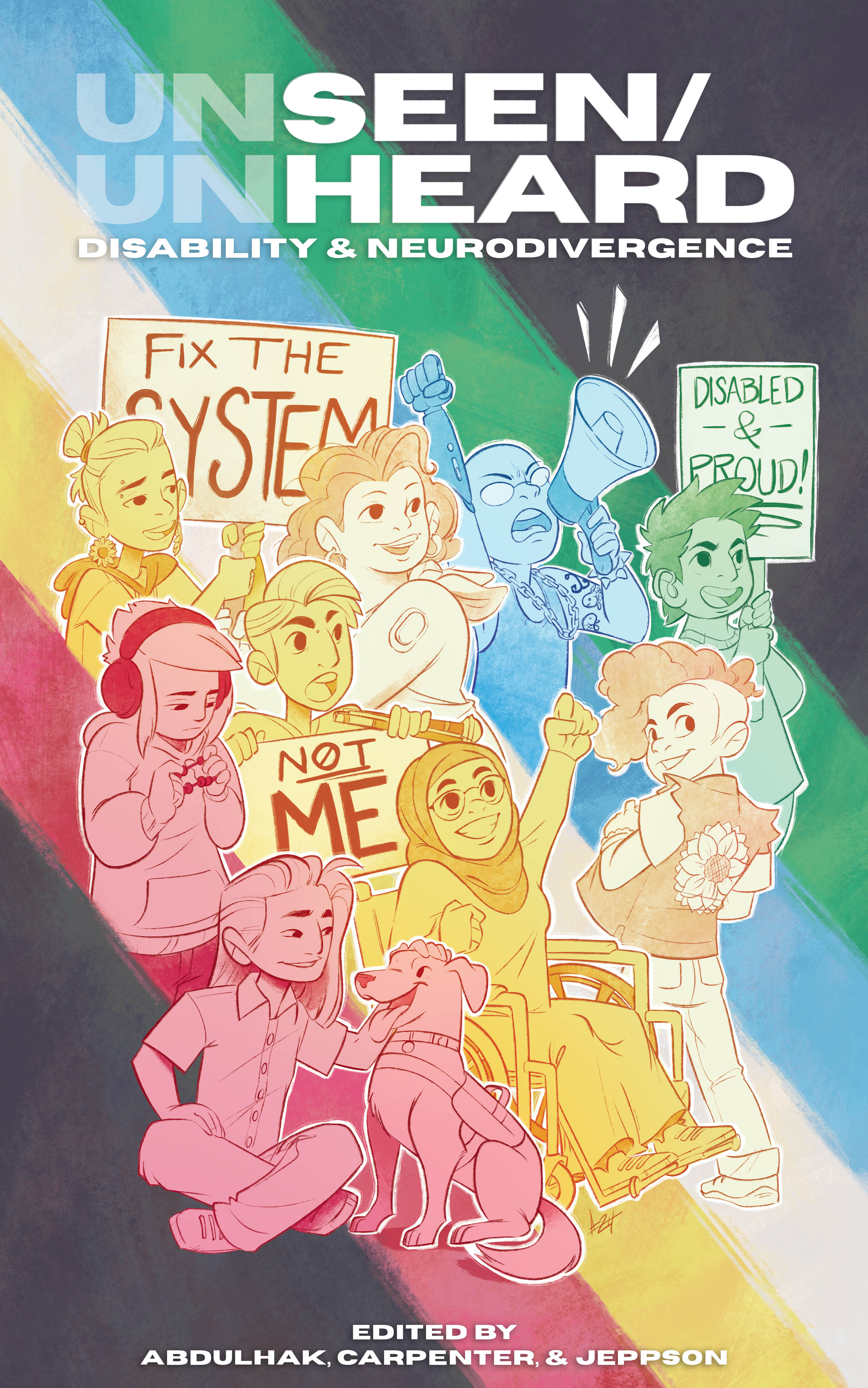 unSEEN/unHEARD: Disability & Neurodivergence comic cover