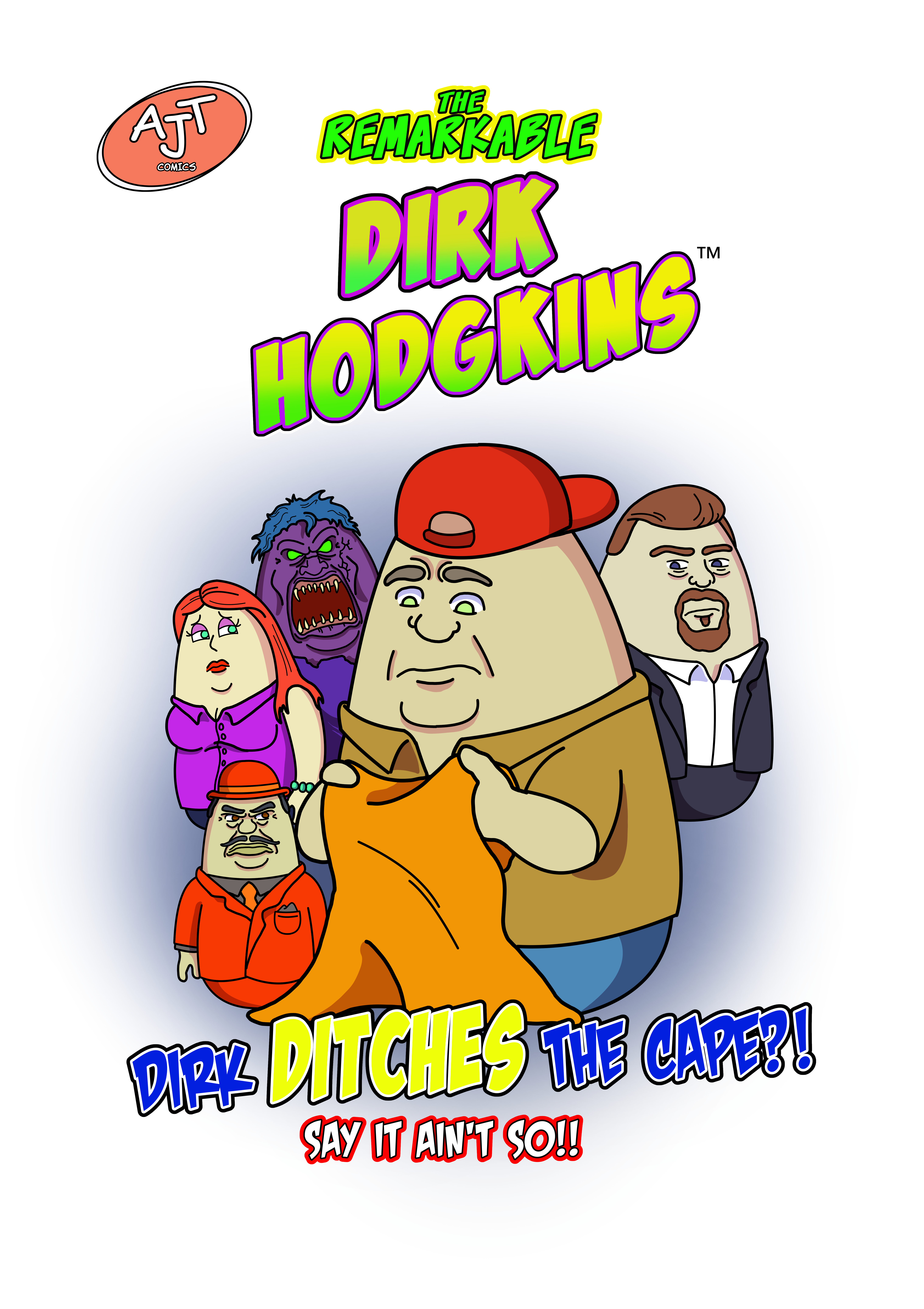 The Remarkable Dirk Hodgkins #3 comic cover