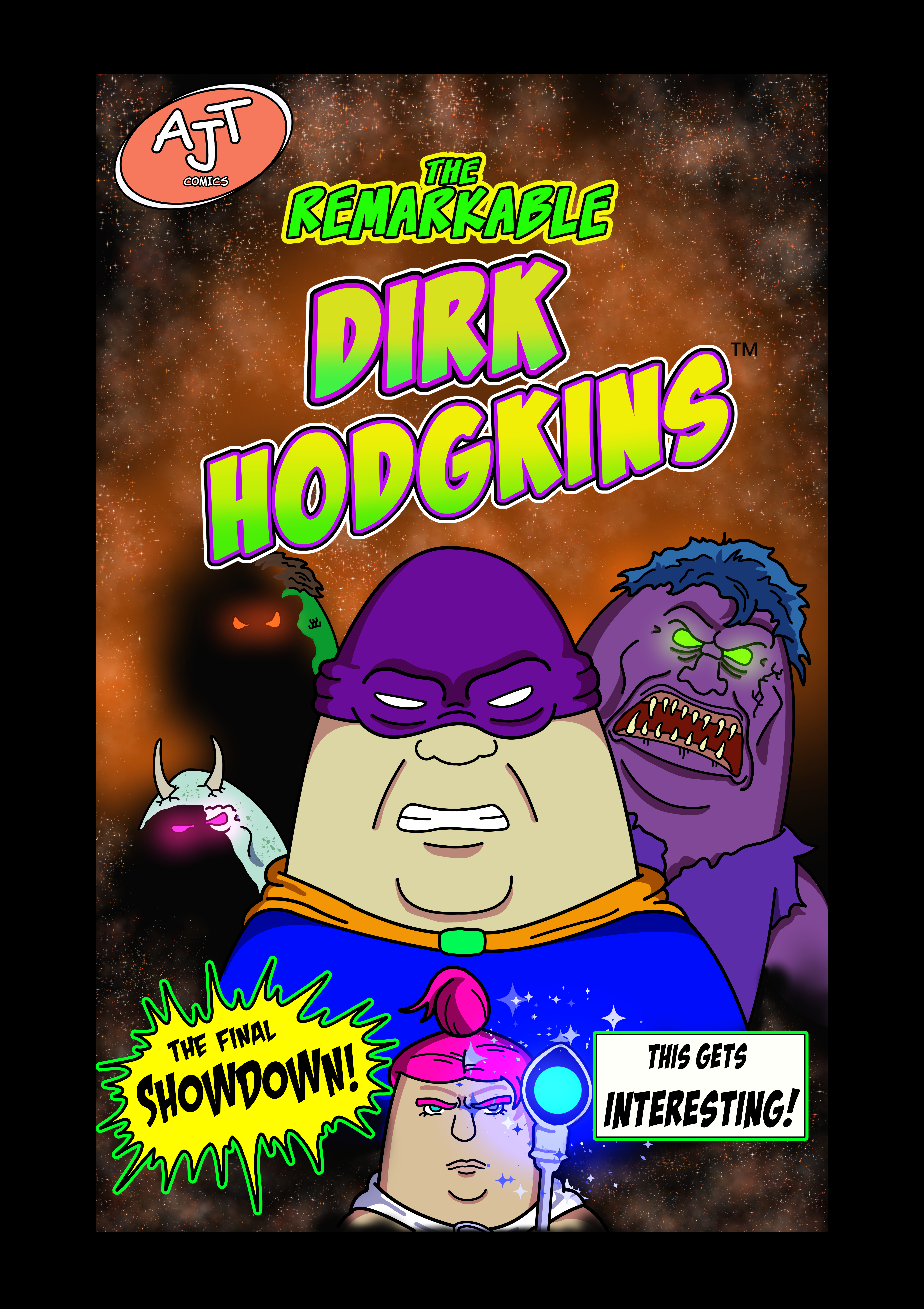 The Remarkable Dirk Hodgkins #4 comic cover