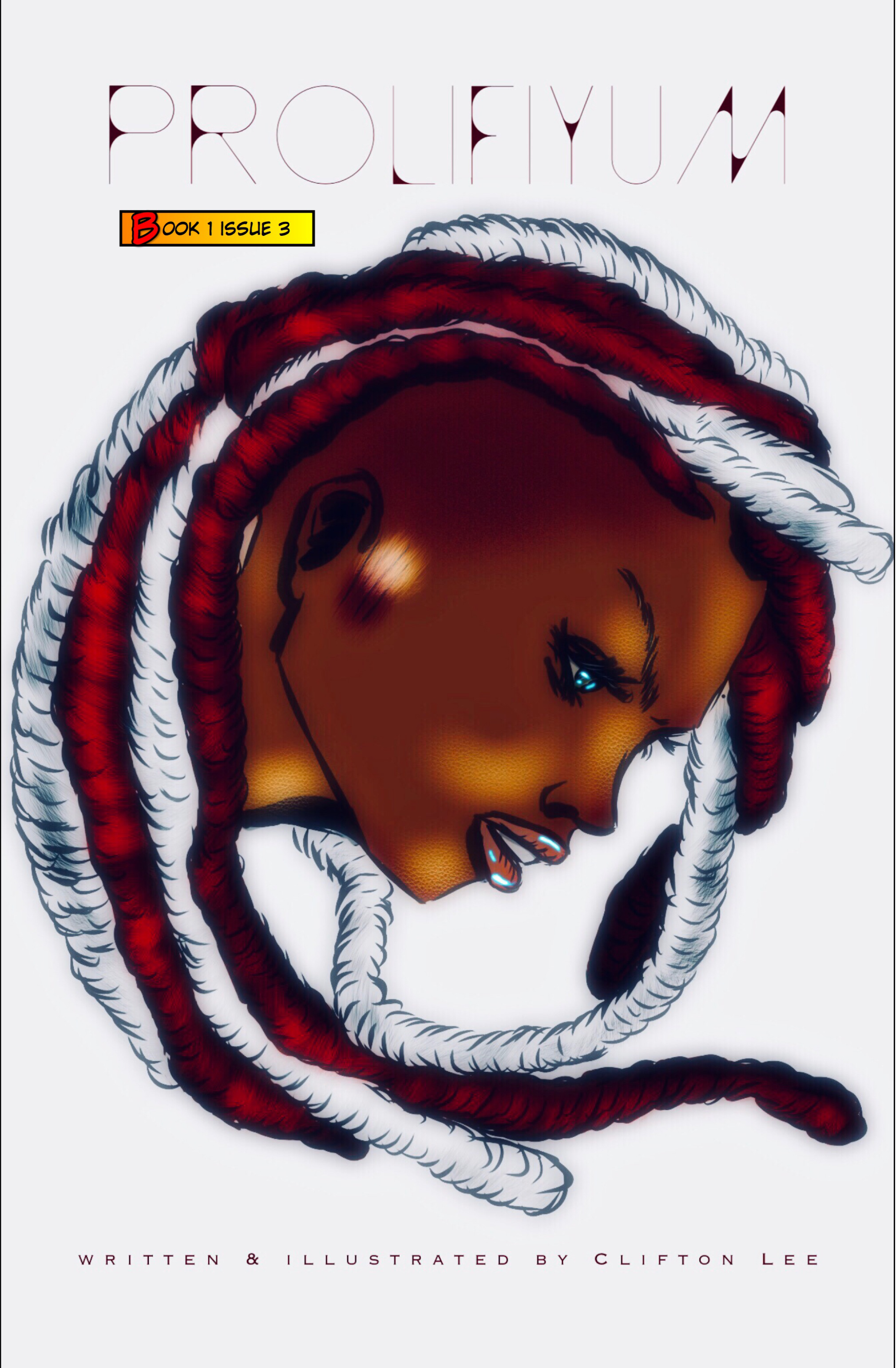 Prolifiyum: Book 1 Issue 3 (3D Digital Edition) comic cover