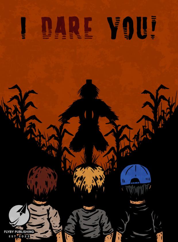 FlyBy Double Shot featuring I DARE YOU! and Space Rabbit! comic cover