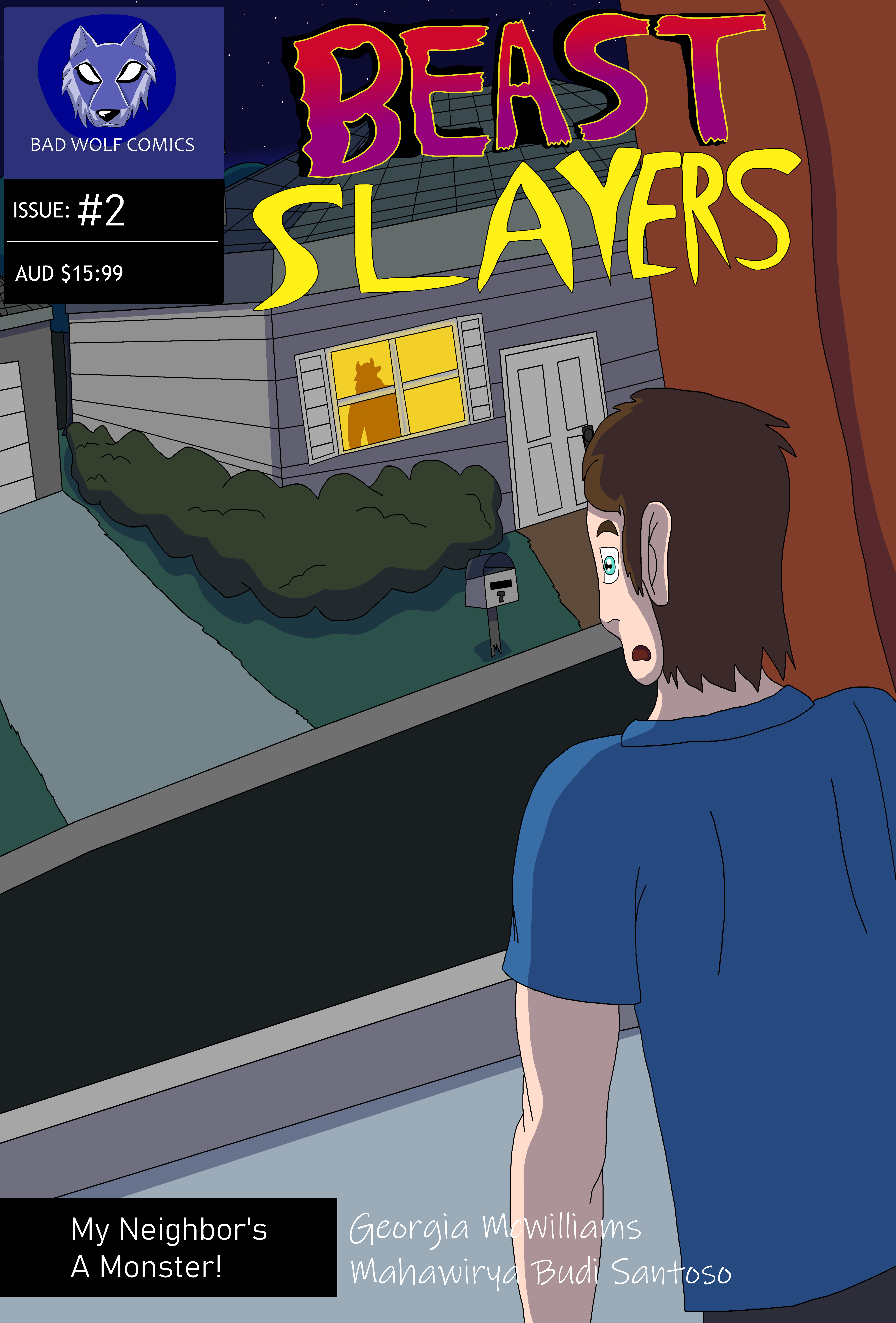 Beast Slayers Issue #2 comic cover