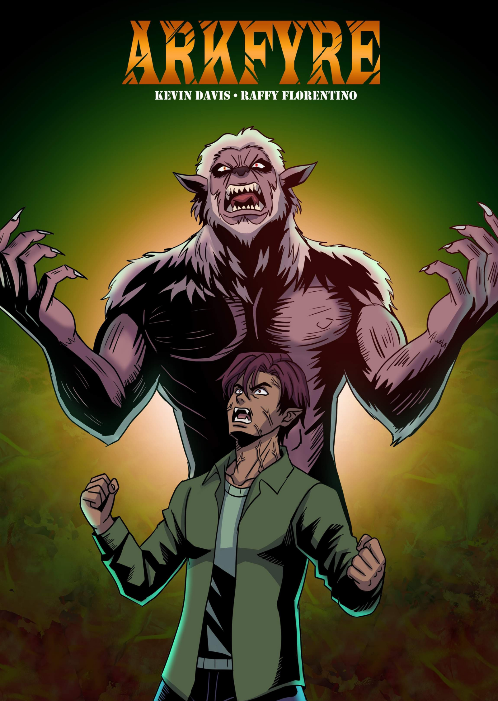 Arkfyre Issue 1 comic cover