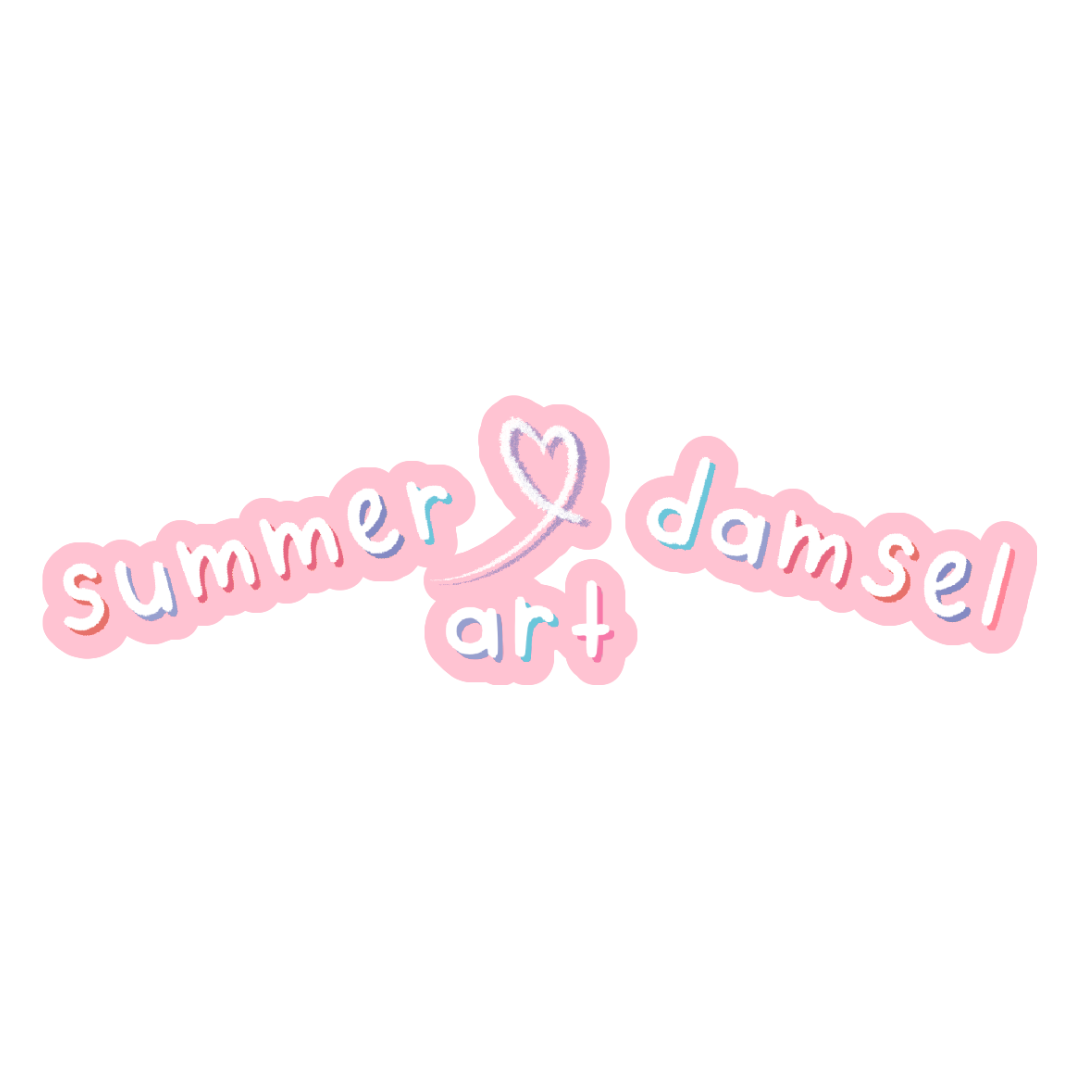 Summer Damsel Art