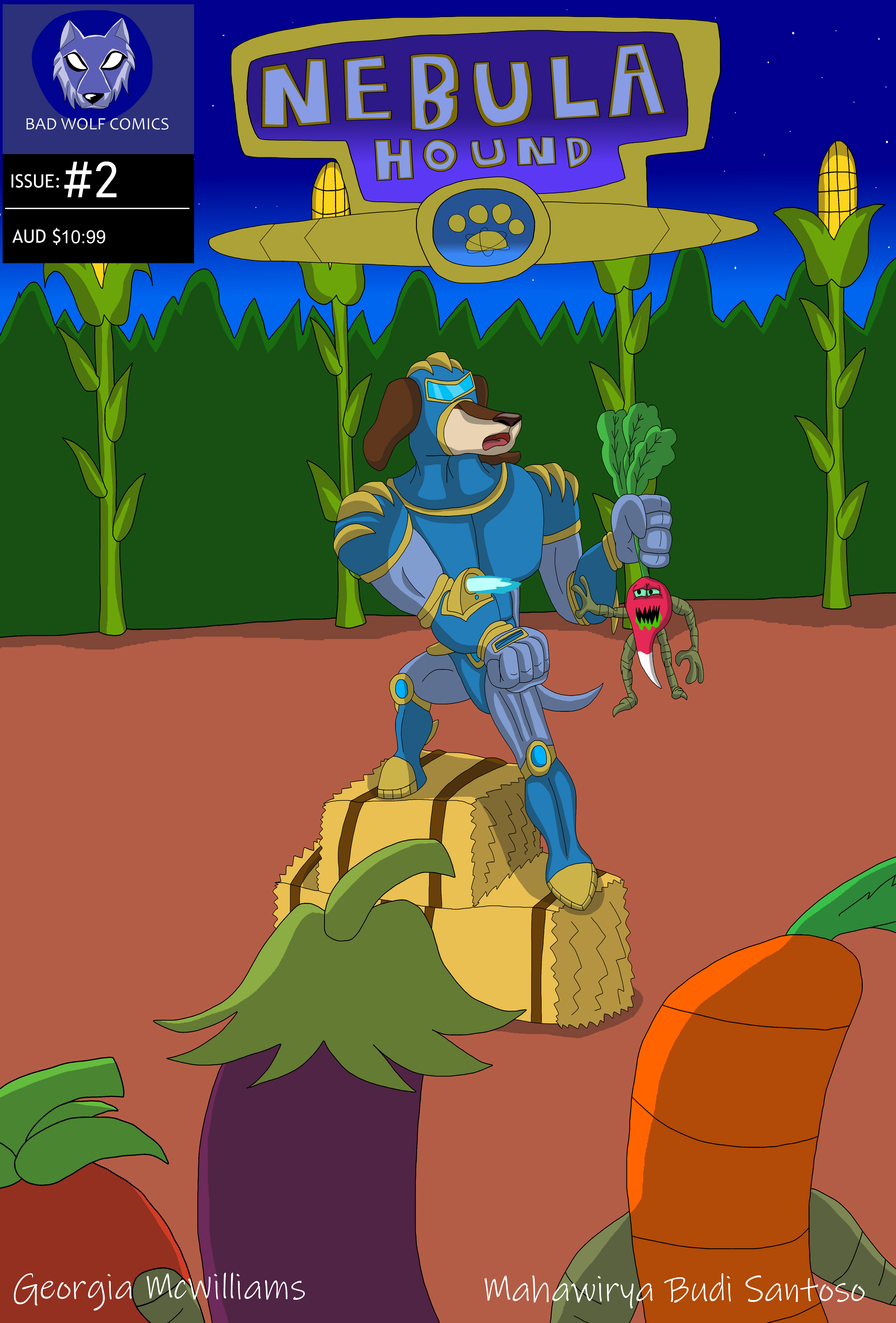 Nebula Hound Issue #2 comic cover