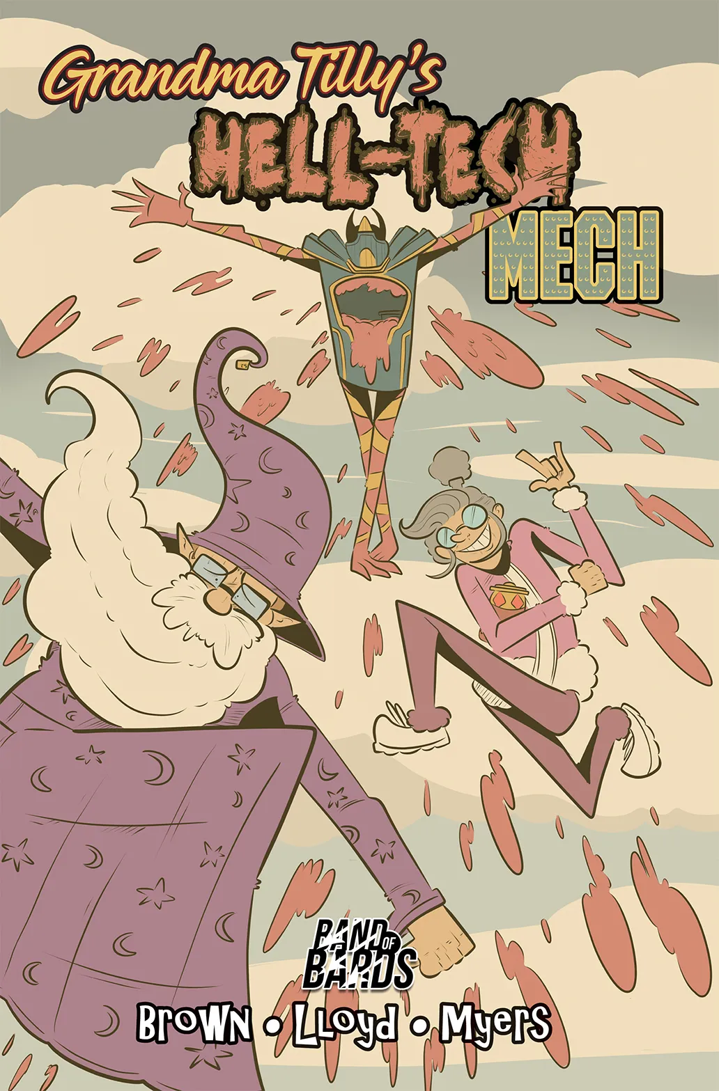 GRANDMA TILLY’S HELL-TECH MECH #2 comic cover