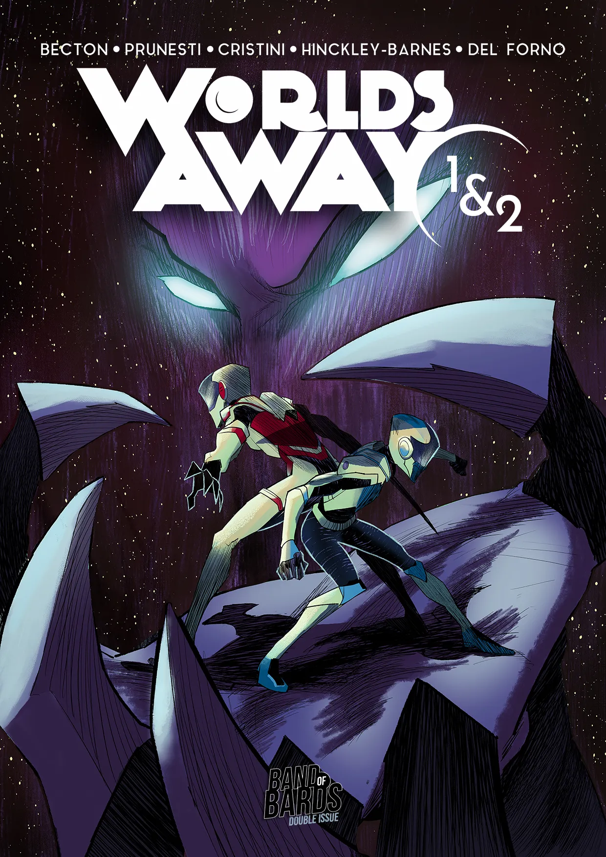 WORLDS AWAY 1-2 DOUBLE ISSUE comic cover