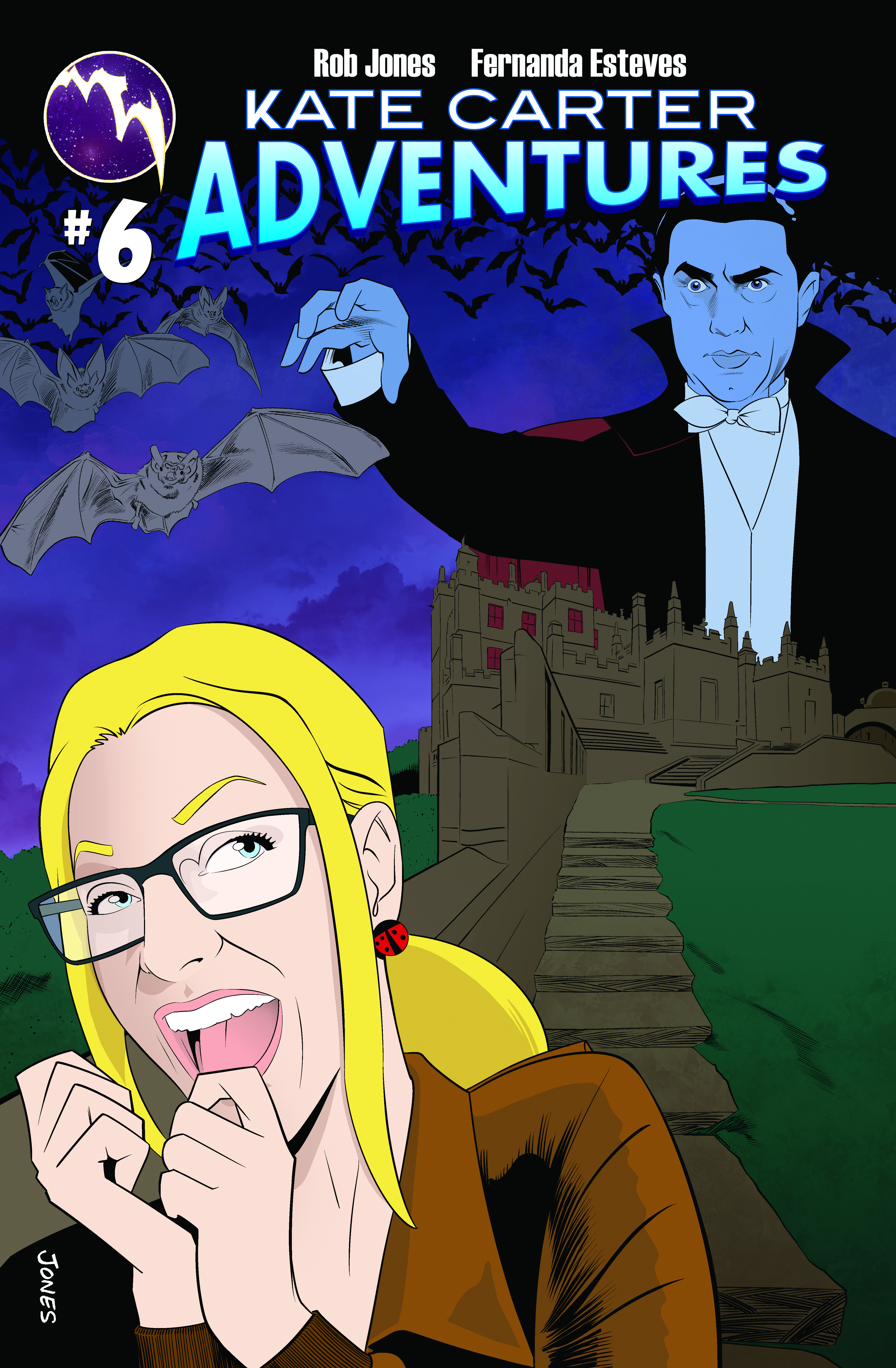 Kate Carter Adventures #6 comic cover