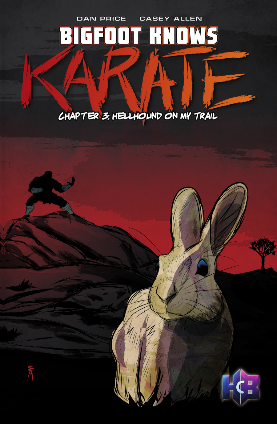 Bigfoot Knows Karate #3 comic cover