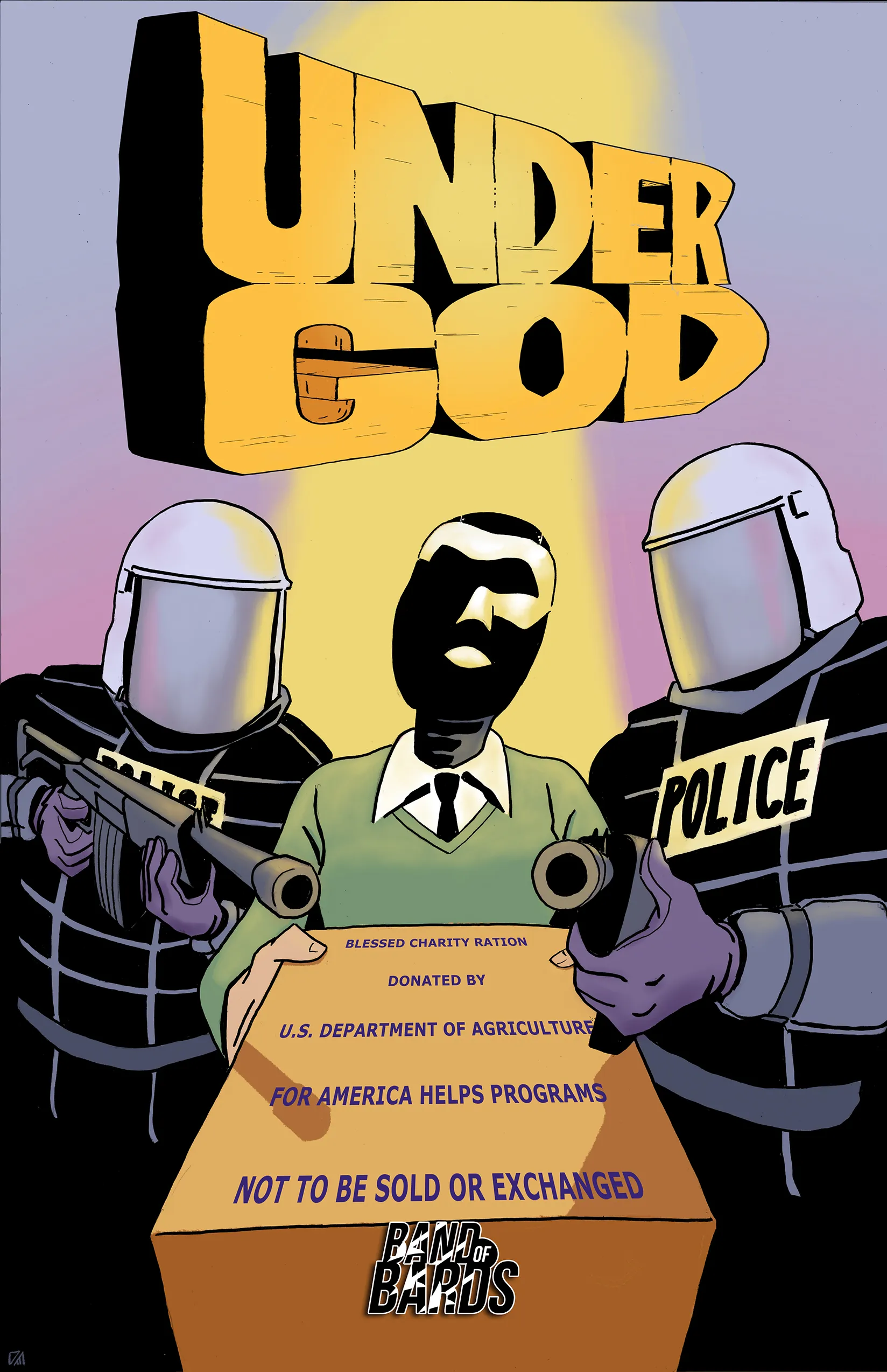UNDER GOD comic cover