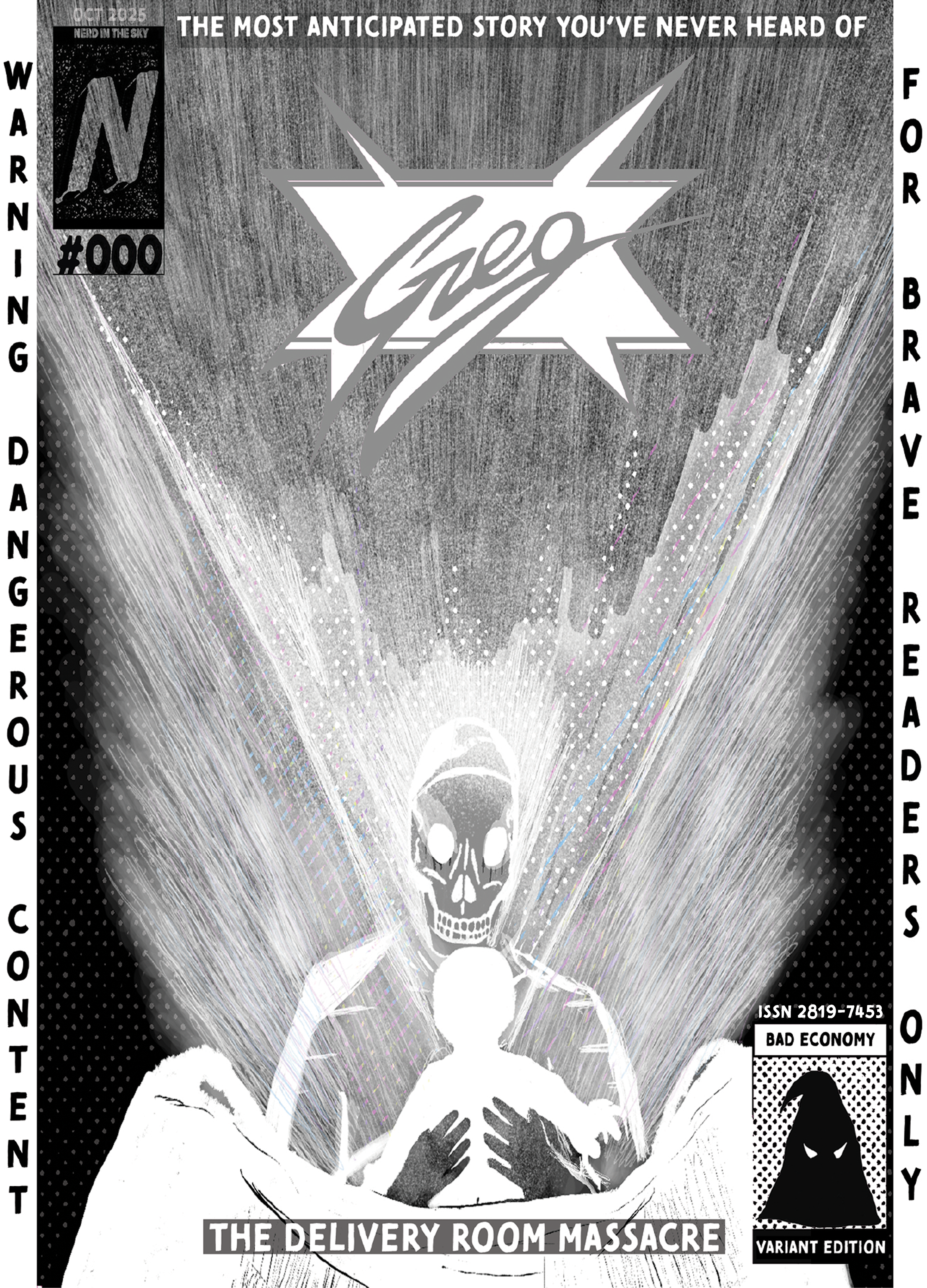 GREG ISSUE #0 THE DELIVERY ROOM MASSACRE comic cover