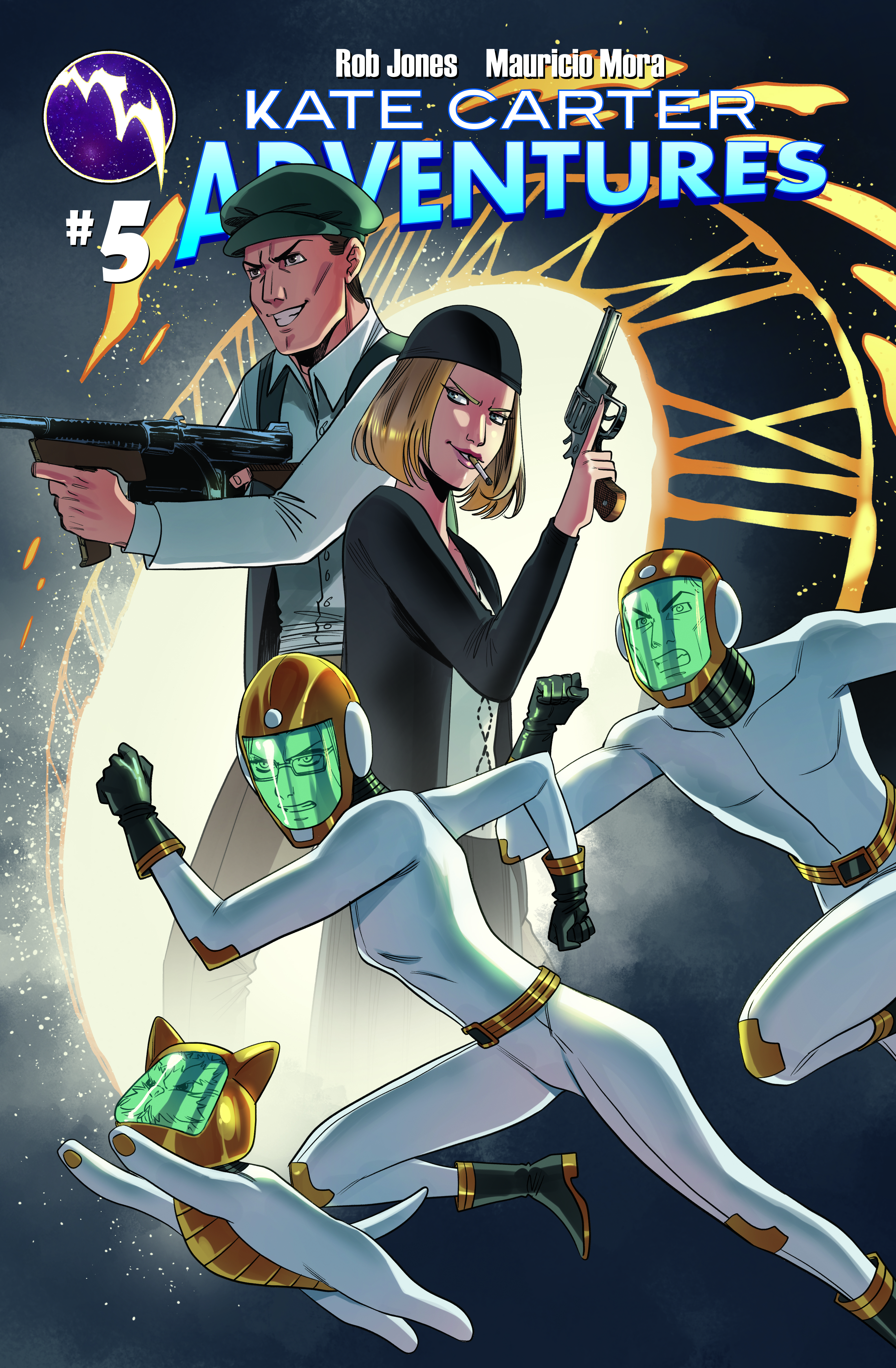 Kate Carter Adventures #5 comic cover