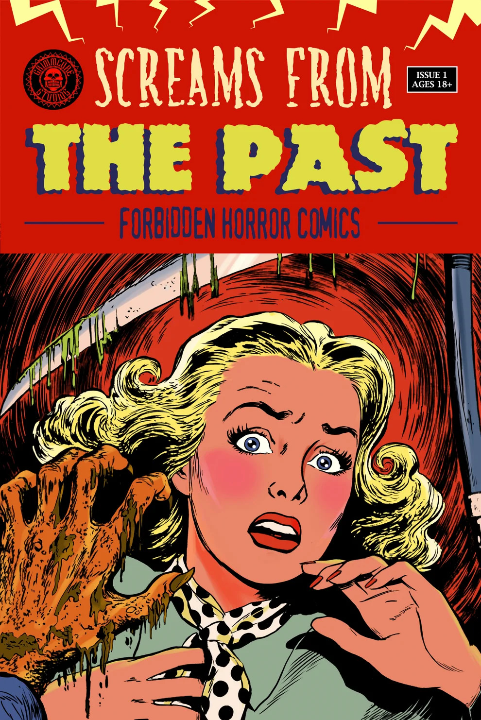 Screams from the Past - Forbidden Horror Comics comic cover