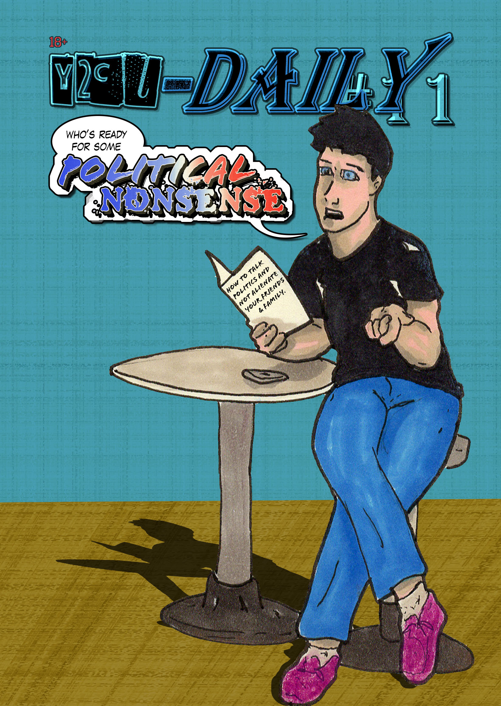 y2cl-Daily #11 - Political Nonsense comic cover