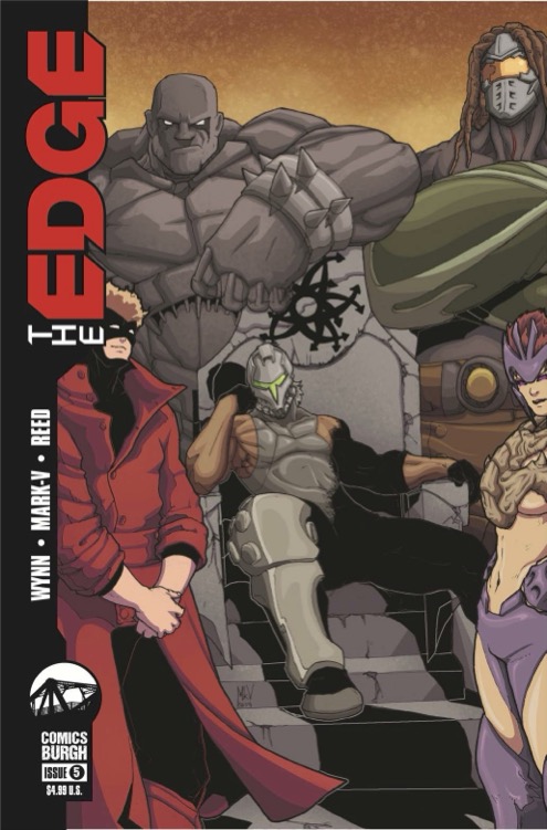 The Edge Issue 5 comic cover