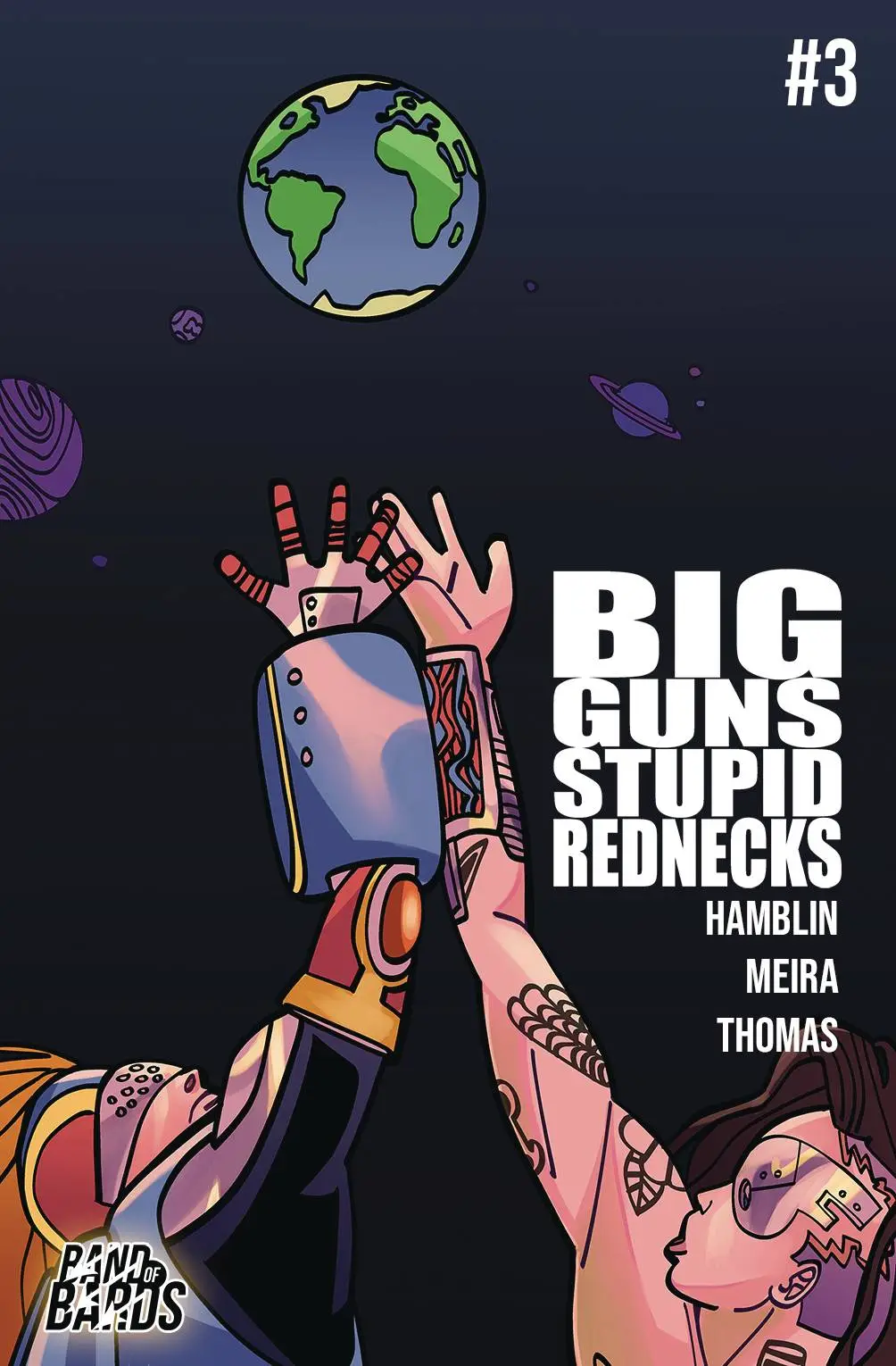 BIG GUNS STUPID REDNECKS #3 comic cover