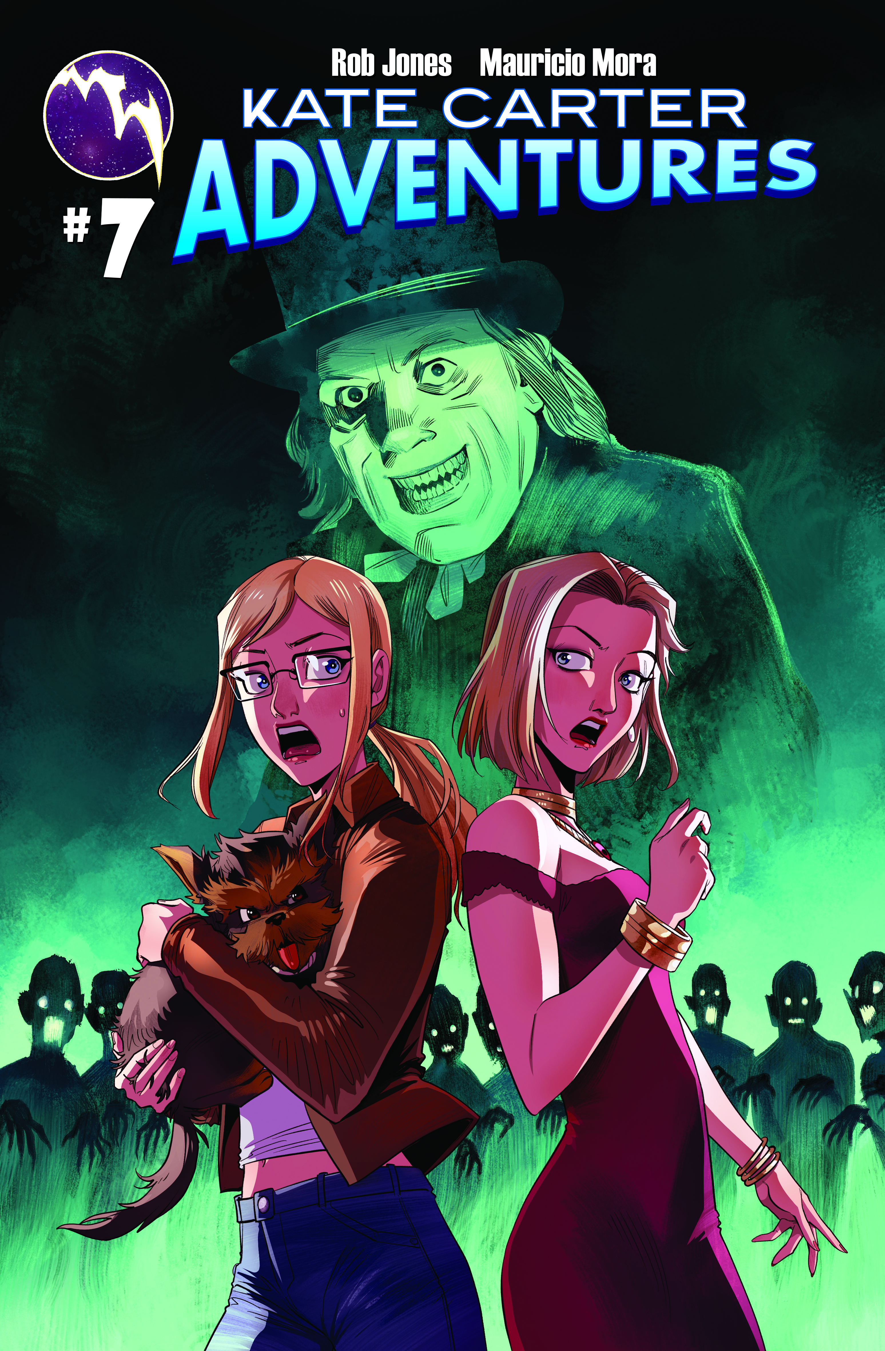 Kate Carter Adventures #7 comic cover