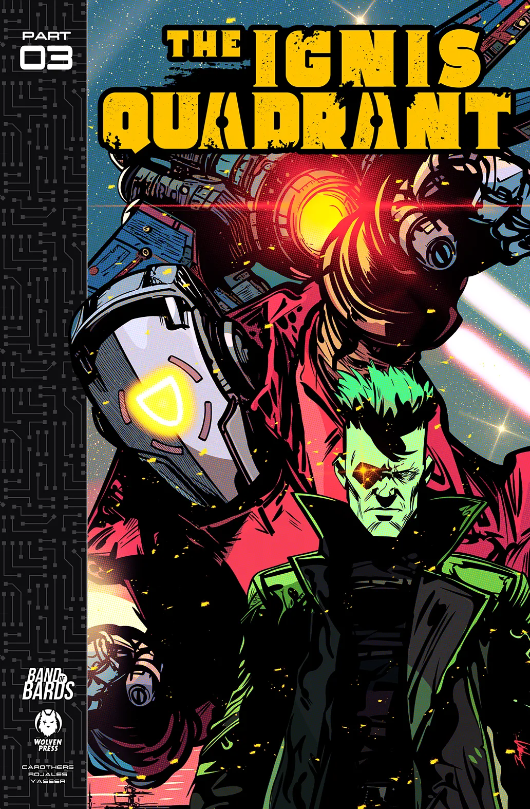 The Ignis Quadrant #3 comic cover