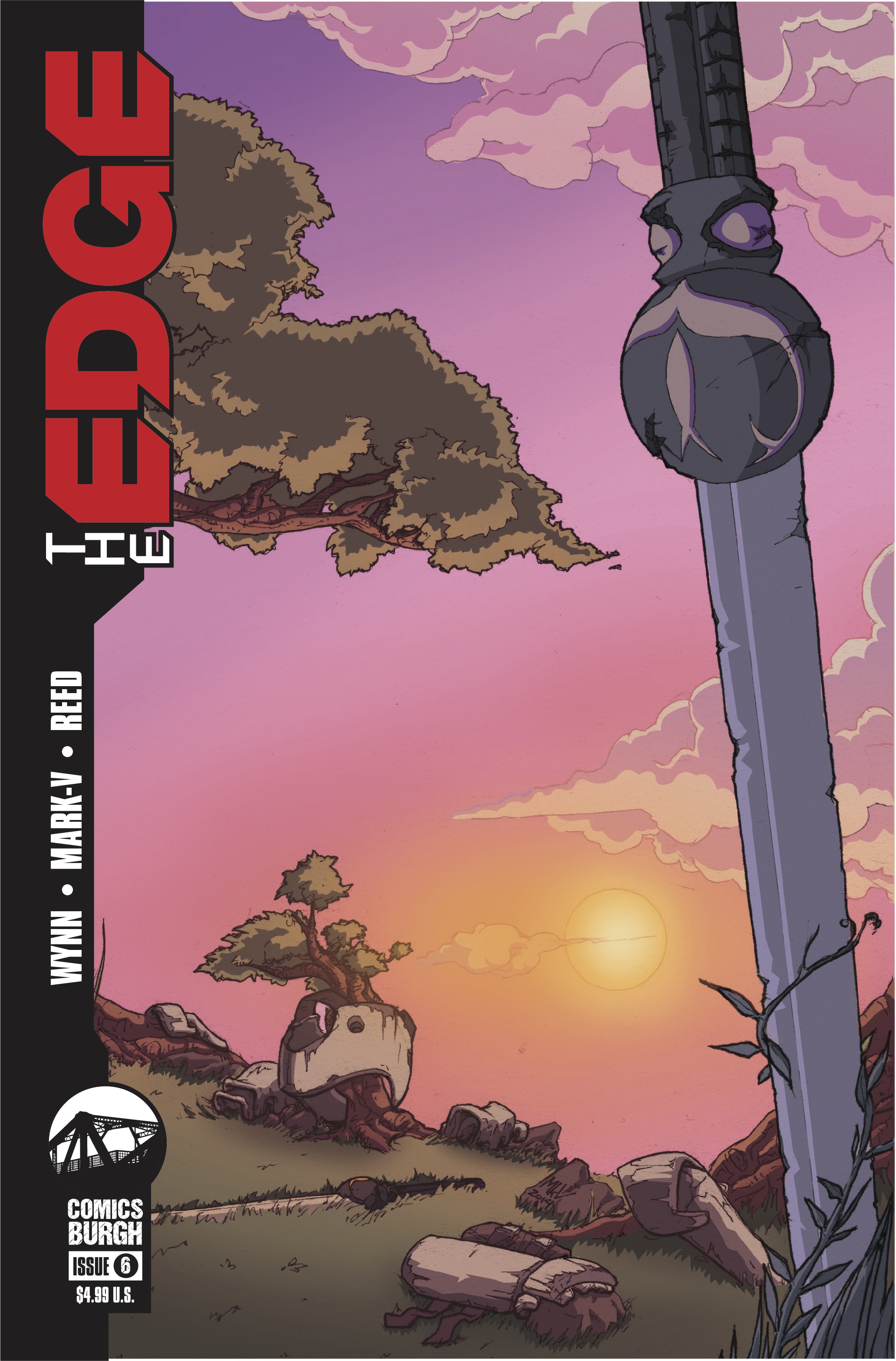 The Edge Issue 6 comic cover