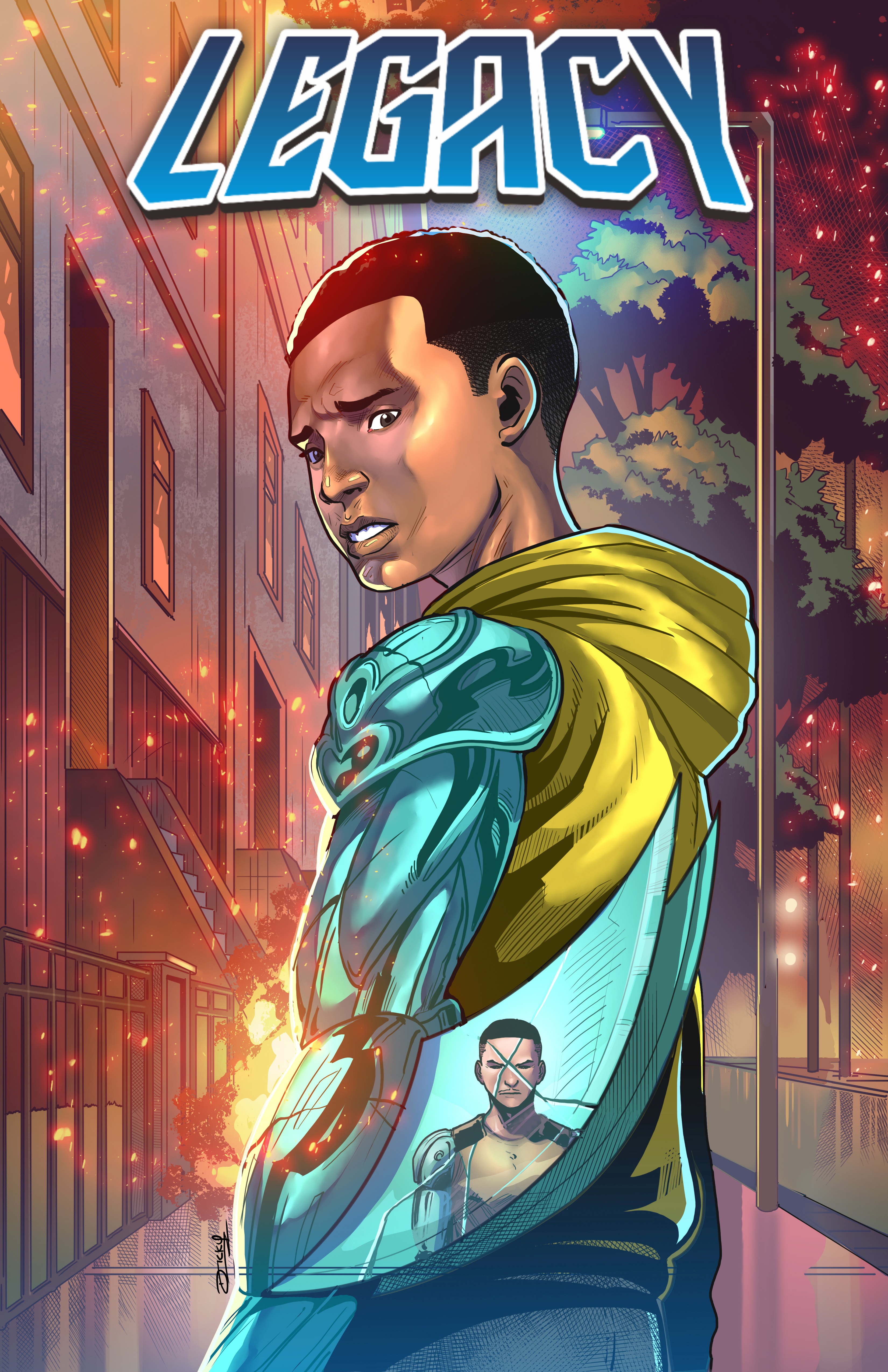 Legacy Blaze Issue #2 comic cover