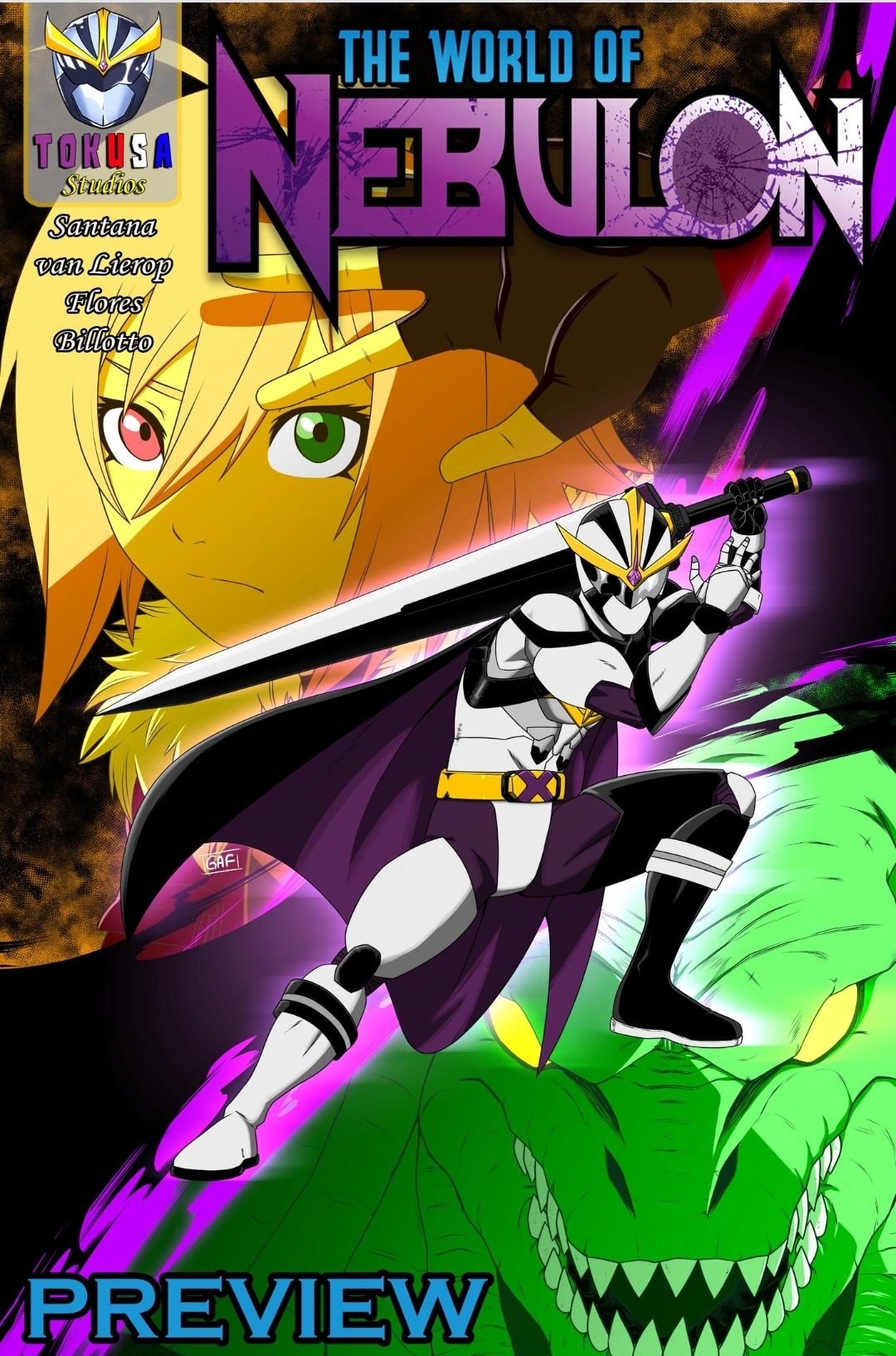 The World of Nebulon #1 comic cover