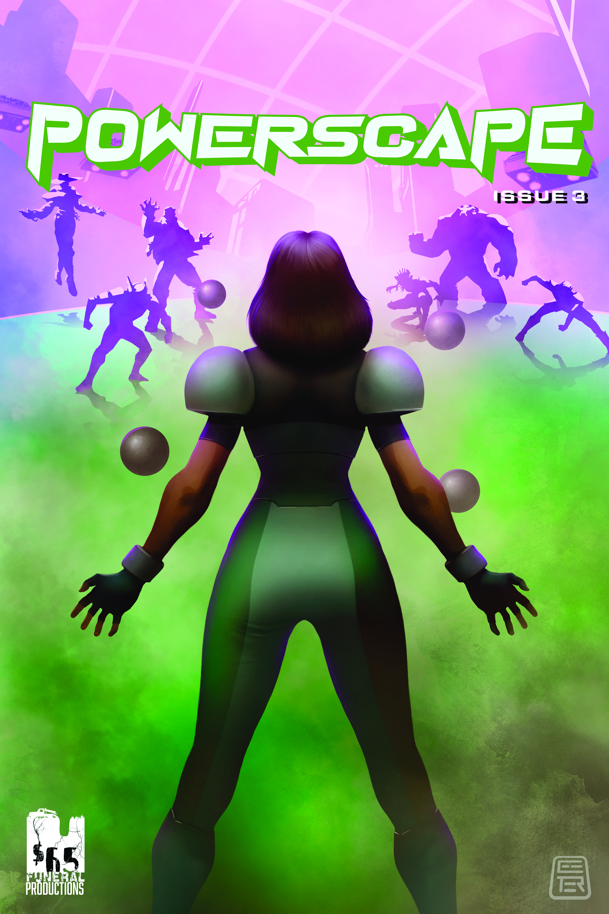 Powerscape Issue #3 comic cover