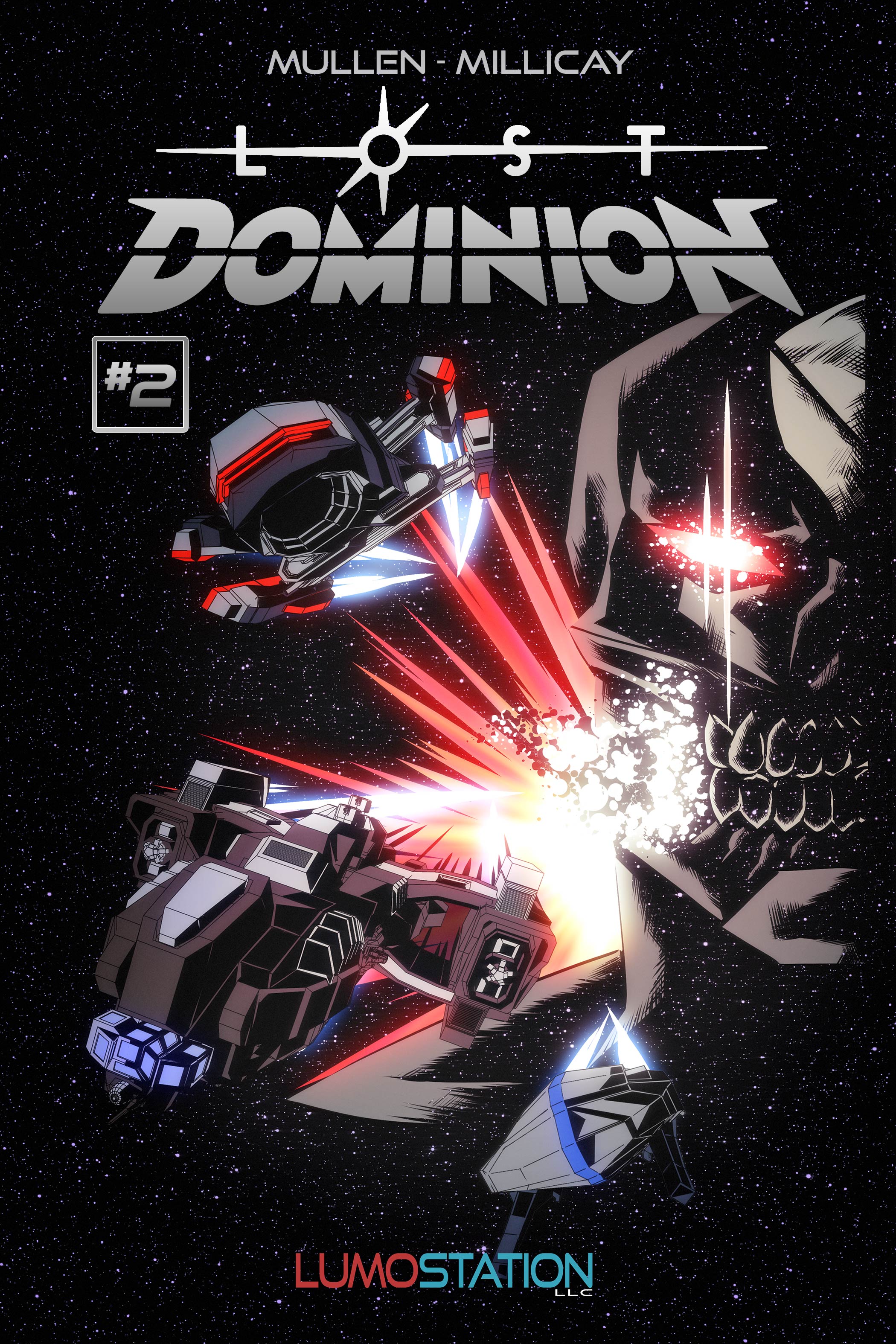 Lost Dominion #2 comic cover