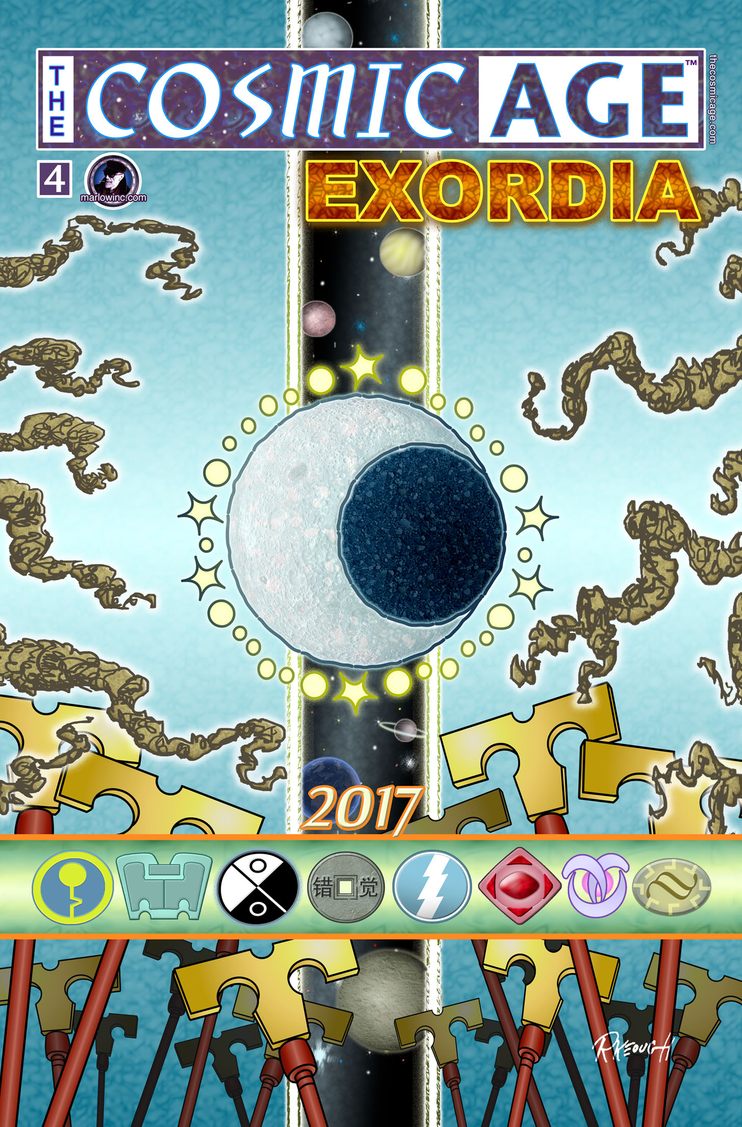 The Cosmic Age: Exordia #4 comic cover