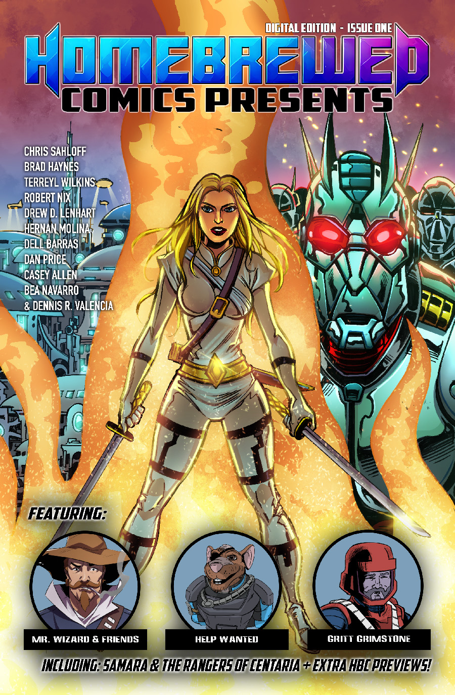 Homebrewed Comics Presents #1 comic cover