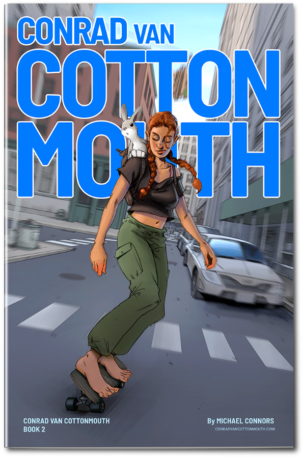 Conrad Van Cottonmouth #2 Digital comic cover